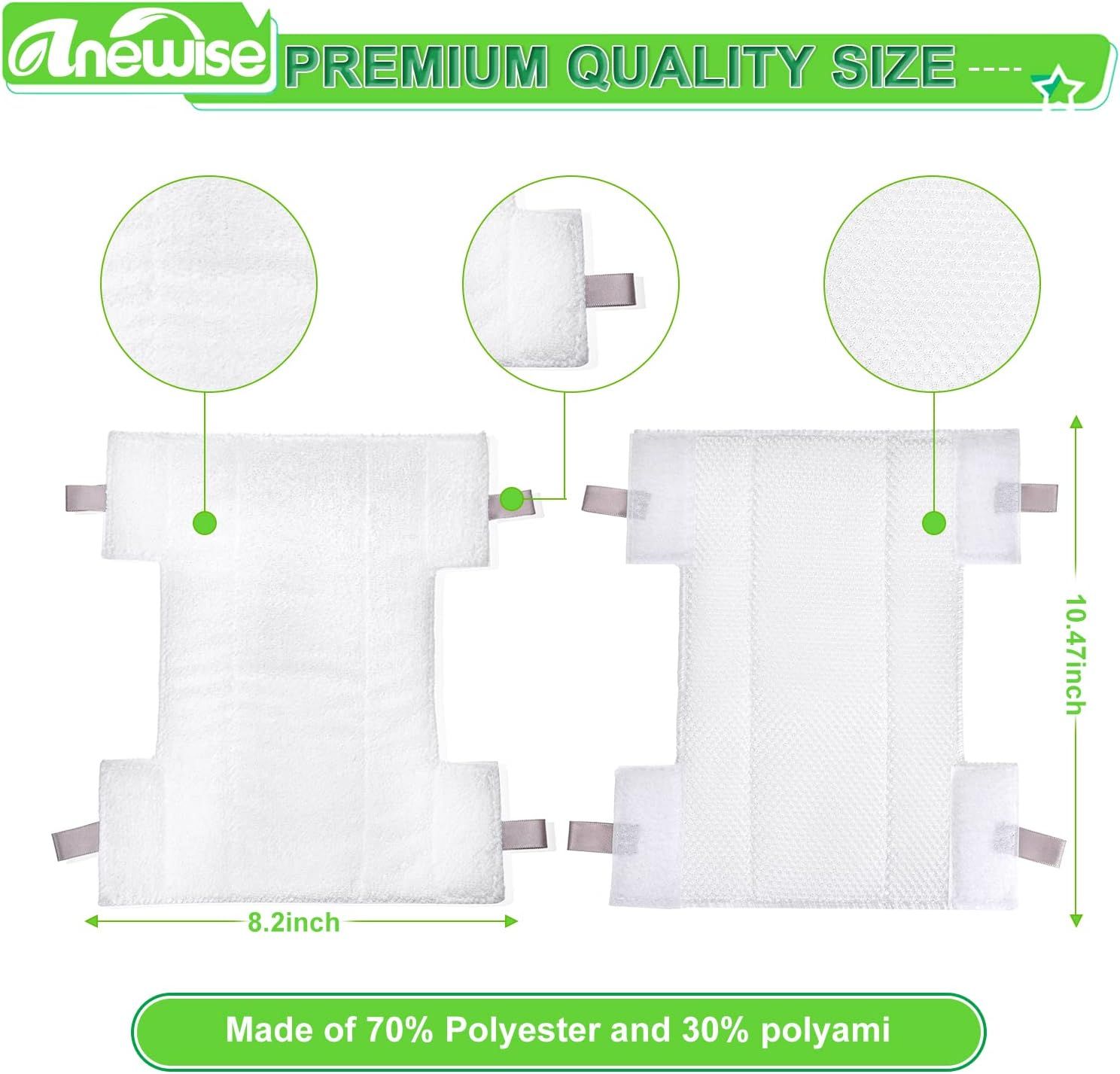 4Pack Pads or Shark Dust-Away Advanced Micro-iber Replacement Pads - Compatible with Shark Rocket Dust-Away, Rotator, Navigator Lit-Away Pro Vacuum, Ultra Light Stick Vacuum, Hv300 Series - Image 2