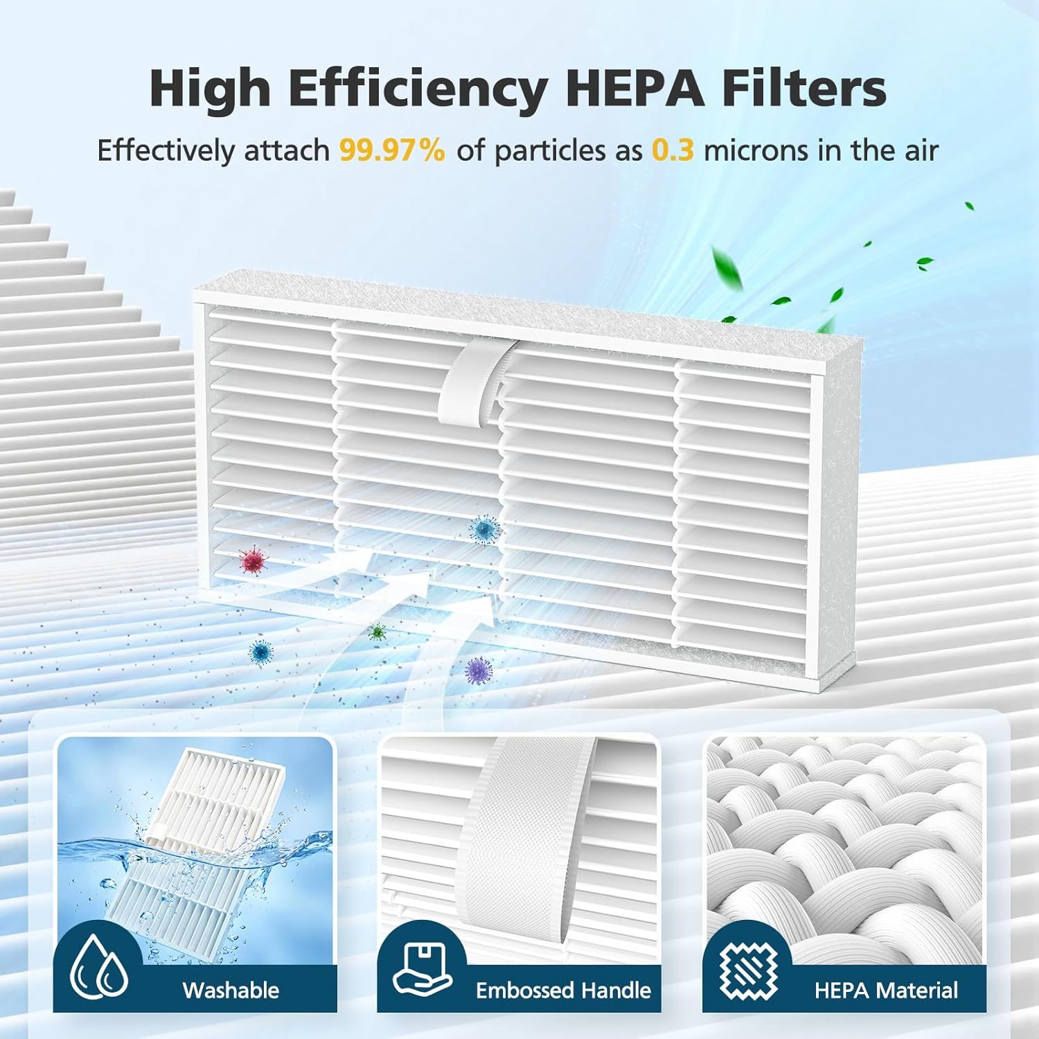 Replacement Parts or XIEBro Lie BR151, or ZCWA BR151, or MANVN BR151, or Kilgone G20, or MAMNV BR151, or MANVINS G20, or ZC WAS BR151, or iMartine BR151, 6 ilters, 5 Mop Pads, 10 Side Brush - Image 4