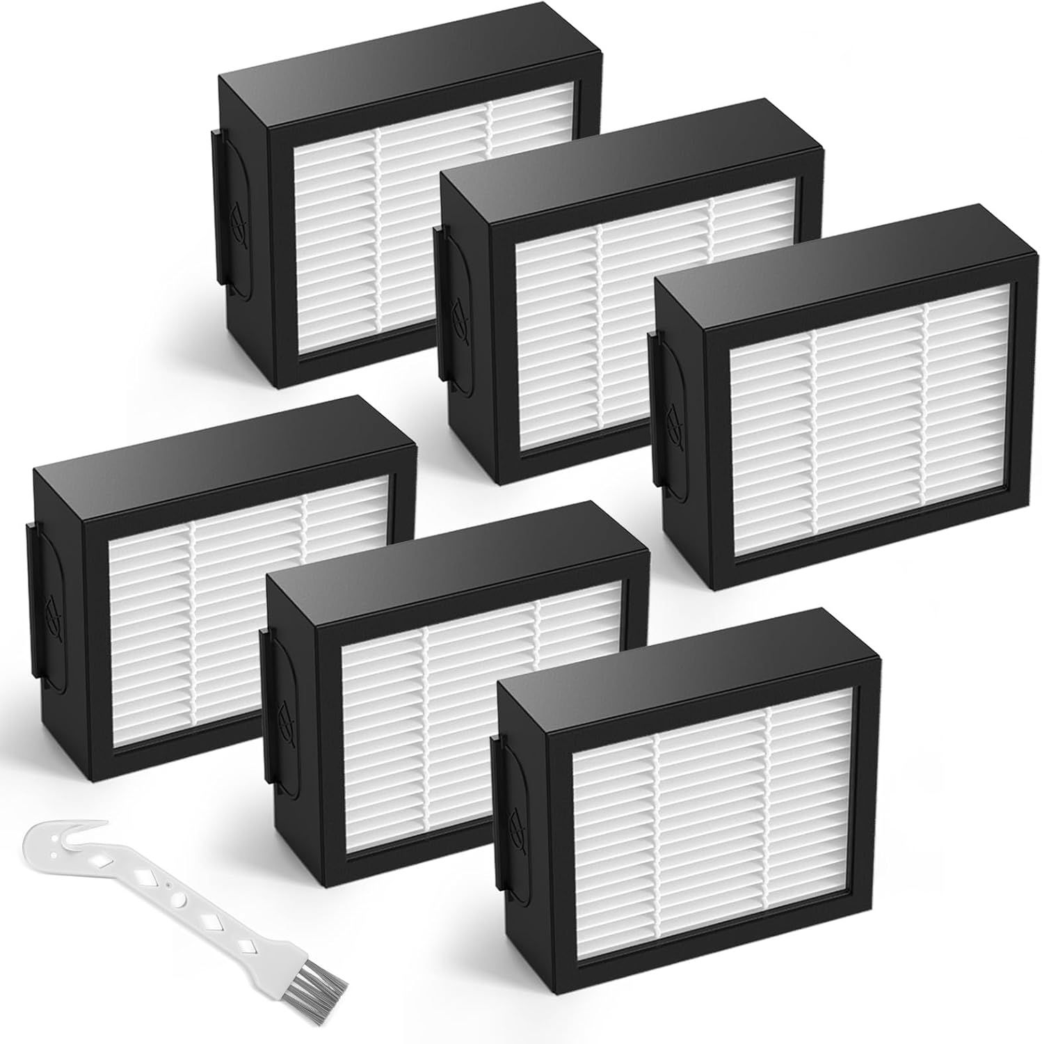 Combo 10 Max/ j9+/ j7+ HEPA ilters ONLY Compatible With i-Robot Roomba Combo 10 Max, Combo j9+, Combo j7+ Robot Vacuum (𝗡𝗼𝘁 𝗙𝗶𝘁 𝗳𝗼𝗿𝗥𝗼𝗼𝗺𝗯𝗮 j7/ j7+/ j9/ j9+) - Image 1