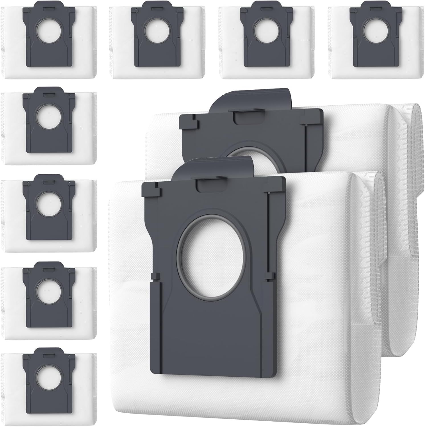Dust Bags Compatible with dreame L40 Ultra/L10s Ultra Gen 2/X40 Ultra/L10s Pro Ultra/X50 Ultra/X30 Ultra Robot Vacuum Cleaner, 3L Large Capacity Vacuum Cleaner Dust Bag Accessories Parts - Image 8