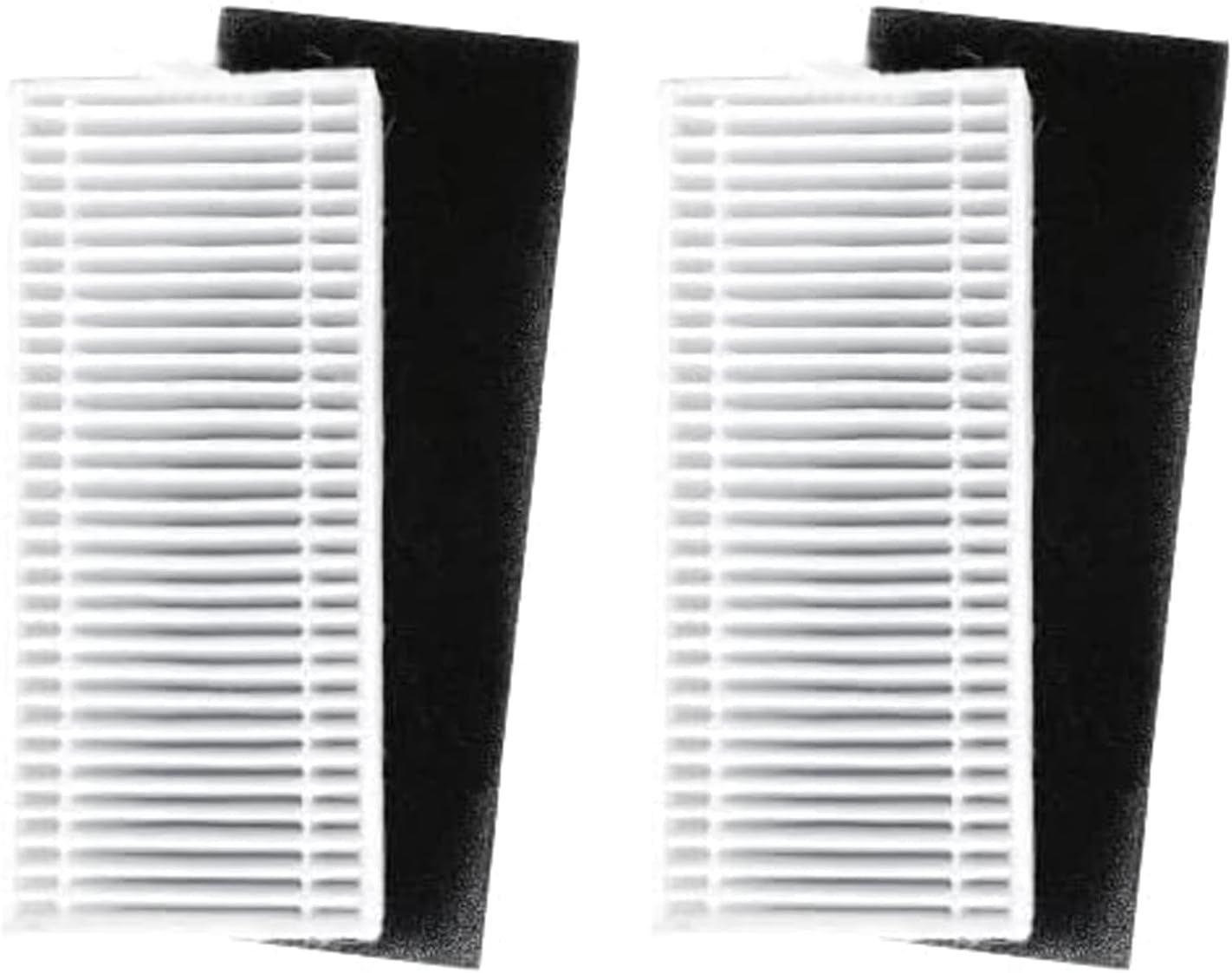 2 Pcs ilter Replacement or iHome Nova S1 Pro, iHRVS1PRO-3BLK, iHRVS1-3BLKS, iHRV9-BLKS Robotic Vacuum Cleaner Parts - Image 1