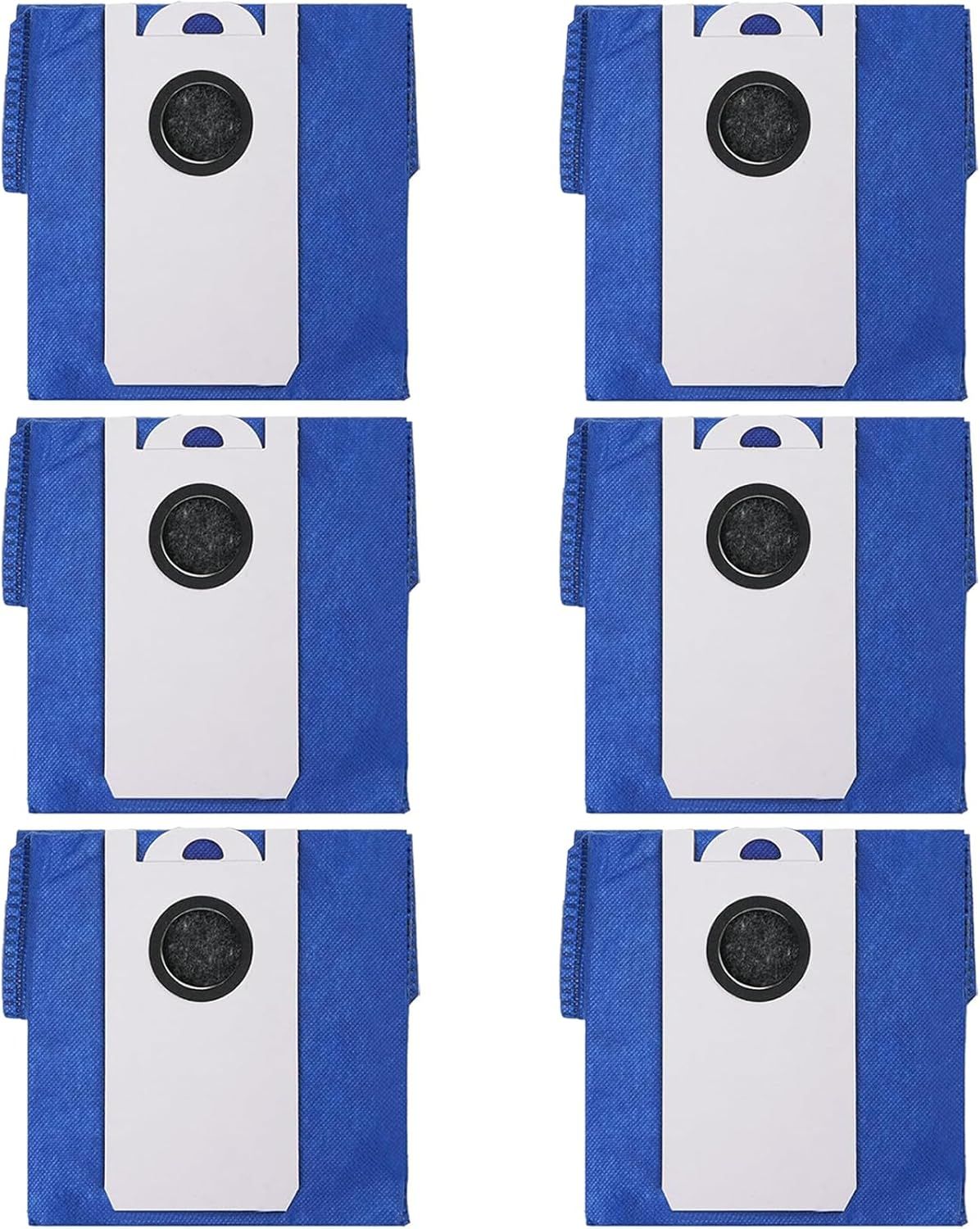 6 Pack Dust Bags or bObsweep UltraVision or UltraVision Pet Sel Empty Robot Vacuum Replacement Accessory Parts - Image 1