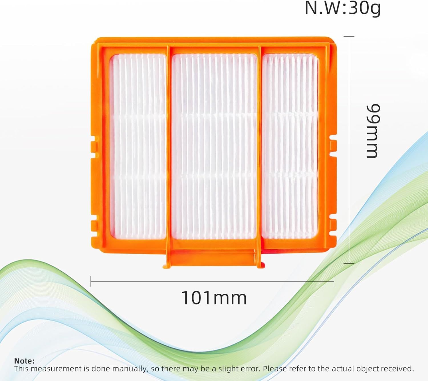6 Pcs Replacement Pre-Motor ilter Compatible or Shark AV251WAXUS AV2511AE AV2501S AV2501AE RV2610WA UR2500SR UR250BEOUS AI Ultra Vacuum Robots Saver Kit Alternative to Part NO. XPRRV2500 - Image 2