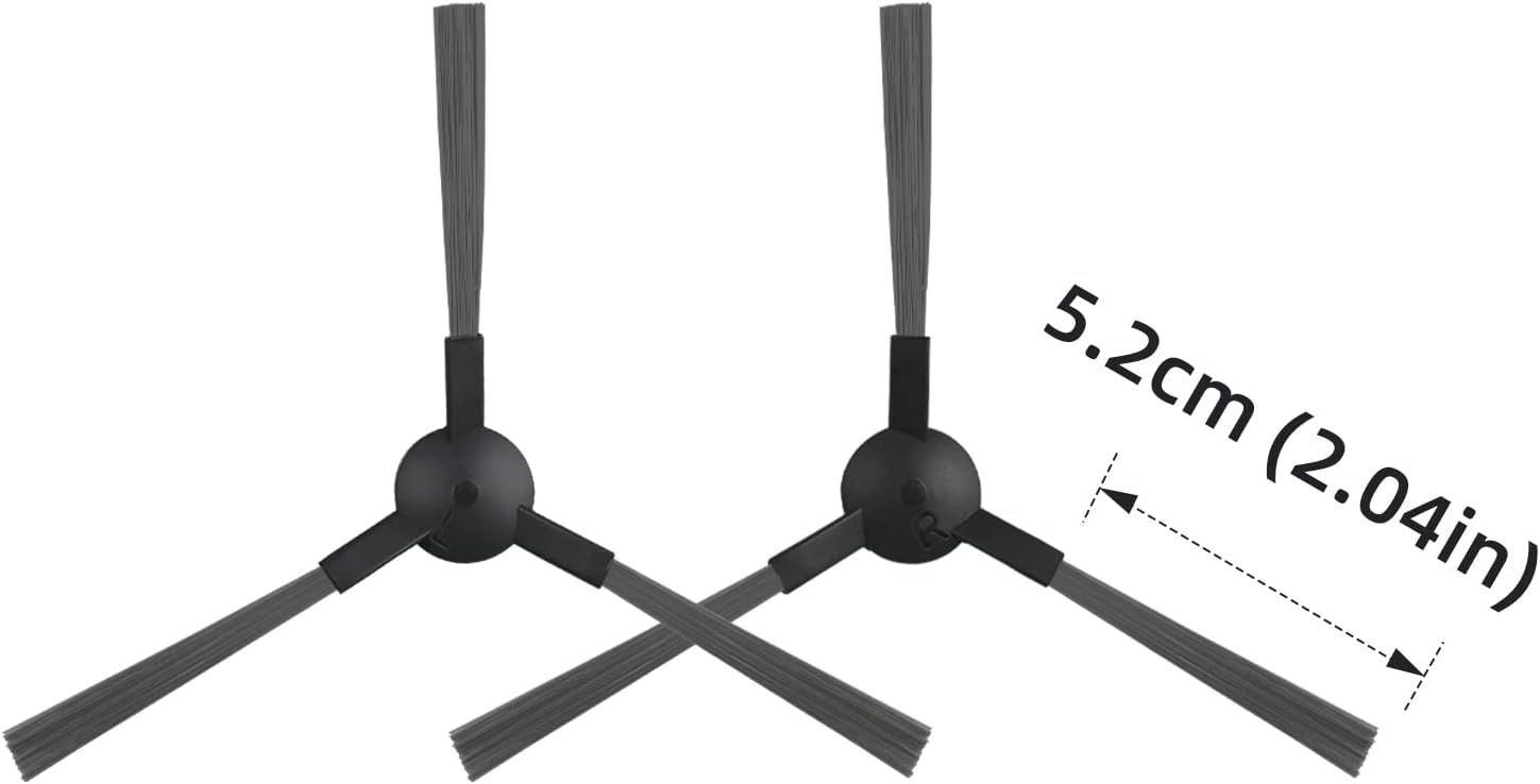 Replacement Parts or MAMNV BR150 BR151 BR152 BR153 BR154 also it ZCWA, GTTVO, ONSON, SHELIKI Robotic Cleaners: 4 Side Brushes, 4 HEPA ilters, 2 Mop Pads - Image 6