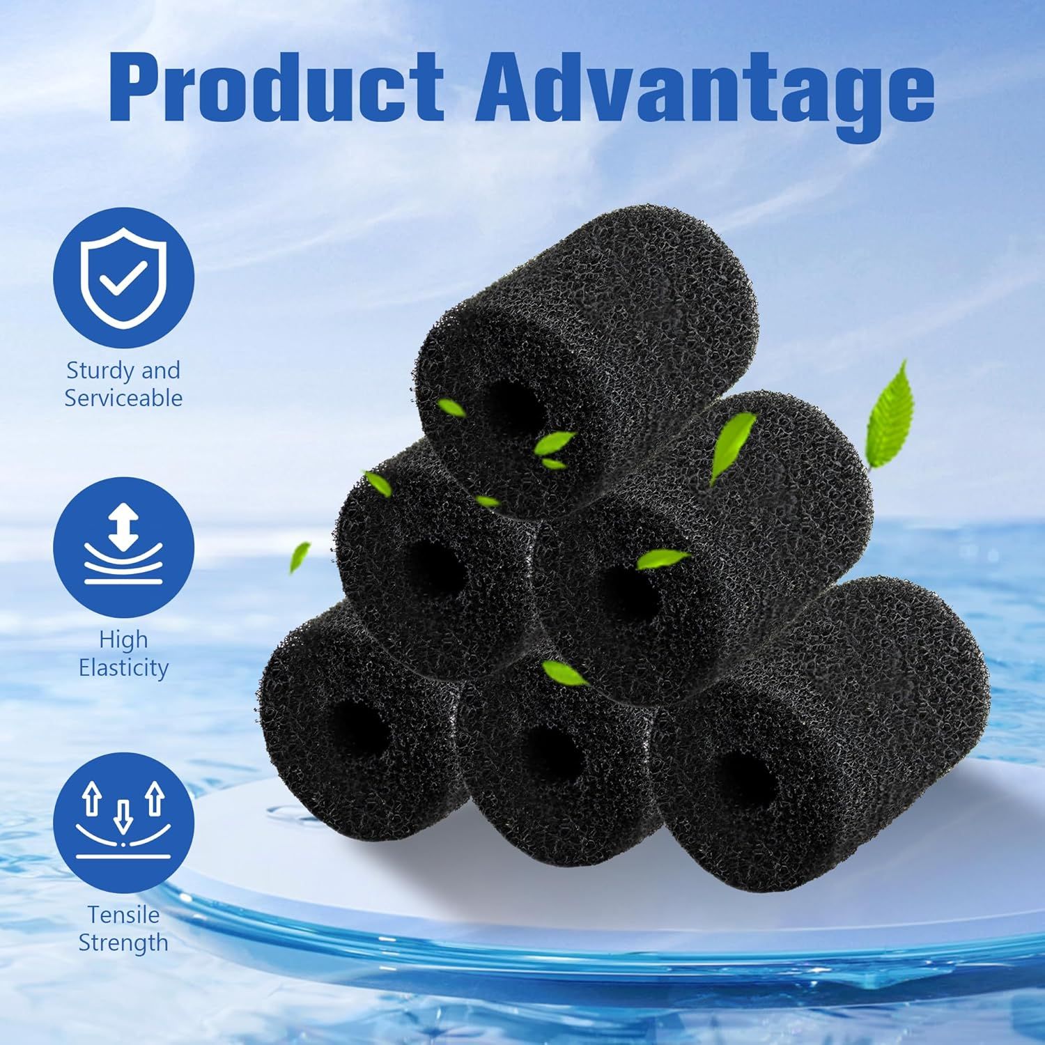 10 Pack Tail Scrubber Replacement or Polaris 280 360 180 380 480 3900 Pool Cleaner Parts, Sweep Hose Scrubber - Image 8