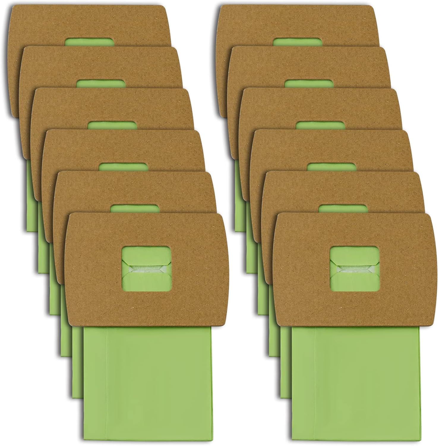 PKBB12DW Type BB Compact Canister Vacuum Bags Replacement or Oreck XL Buster B Canister Handheld Vacuum Cleaner BB180 BB280 BB850 BB870 BB900 BB1000 MV160 CC1600, 12 Pack - Image 1