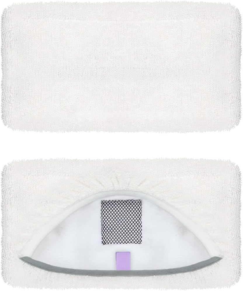 4 Pack Steam Mop Pads or Bissell Symphony 1252 1606670 1543 1652 1132 1530 11326 Vacuum and Steam Mop, Bissell 2747A Replacement Pads, Bissel Symphony Pet Mop Pads, Microiber Washable & Reusable - Image 3