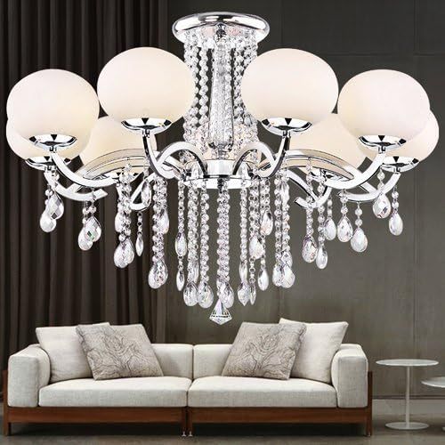 20Pcs Chandelier Crystals, Clear Teardrop Crystal Chandelier Pendants Parts Beads, Hanging Crystals or Chandeliers (38mm, Clear) - Image 5