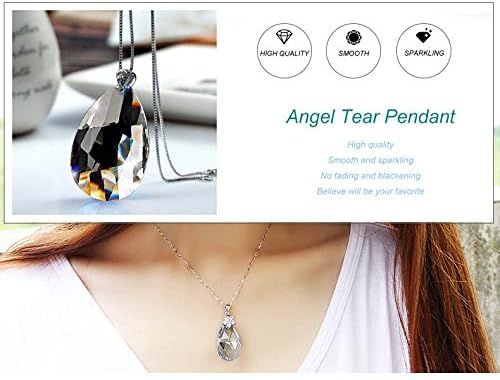 20Pcs Chandelier Crystals, Clear Teardrop Crystal Chandelier Pendants Parts Beads, Hanging Crystals or Chandeliers (38mm, Clear) - Image 7