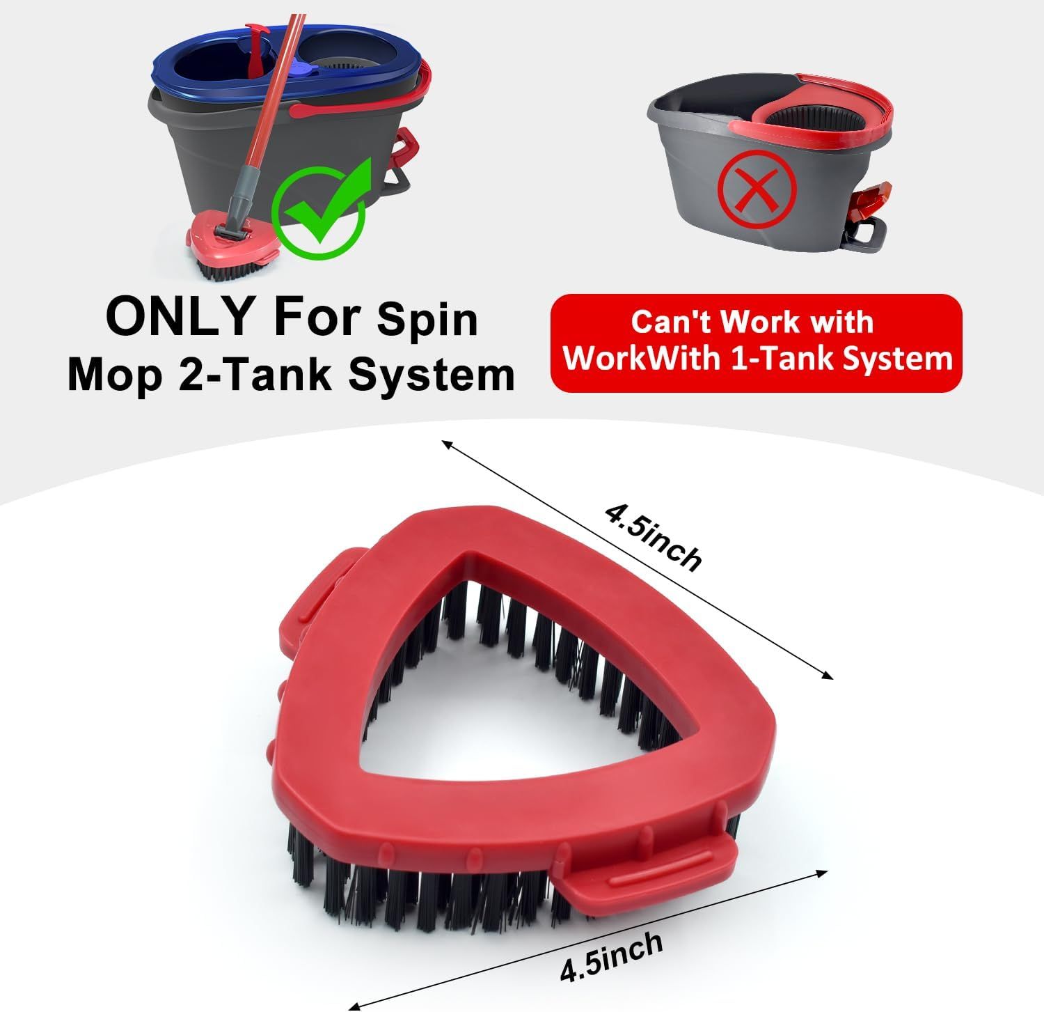 Mop Base + Brush（2-Tank ） - Image 8