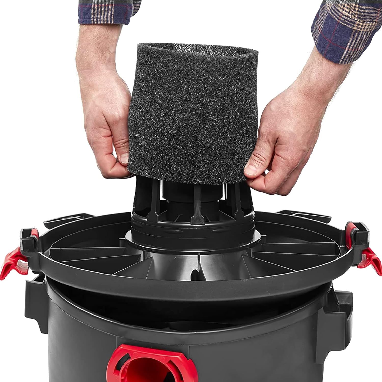 3 Pack 90585 oam Sleeve V2001 oam Replacements ilters Compatible with Most Shop-Vac Wet/Dry Vacuum Cleaners 5 Gallon and Above, Vacmaster & Genie Shop Vacuum Cleaner, Replace Parts # 9058500 - Image 6
