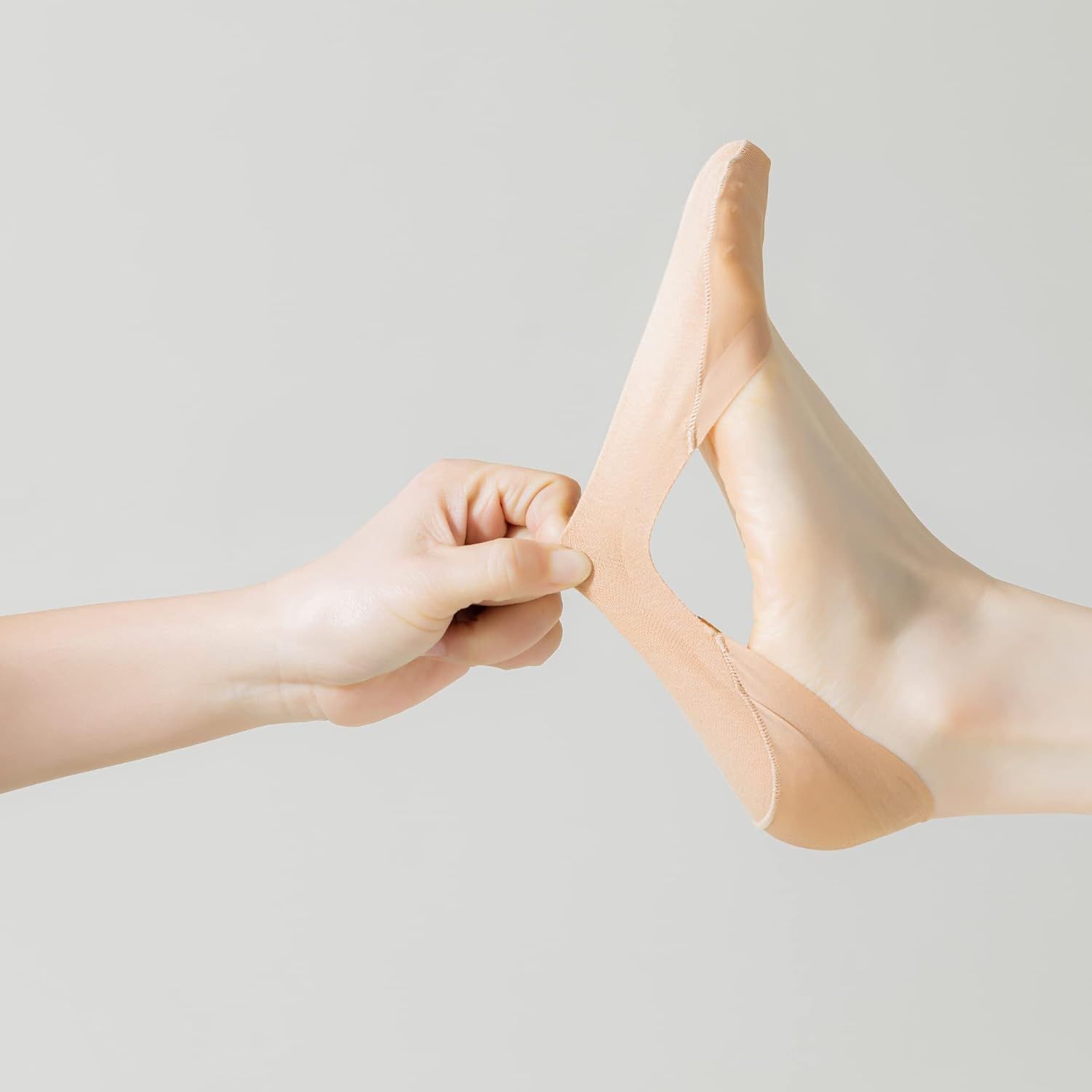 No Show Socks or lats Heels Pumps Loers Low Cut Non-Slip Invisible Liner Socks or Women by - Image 5