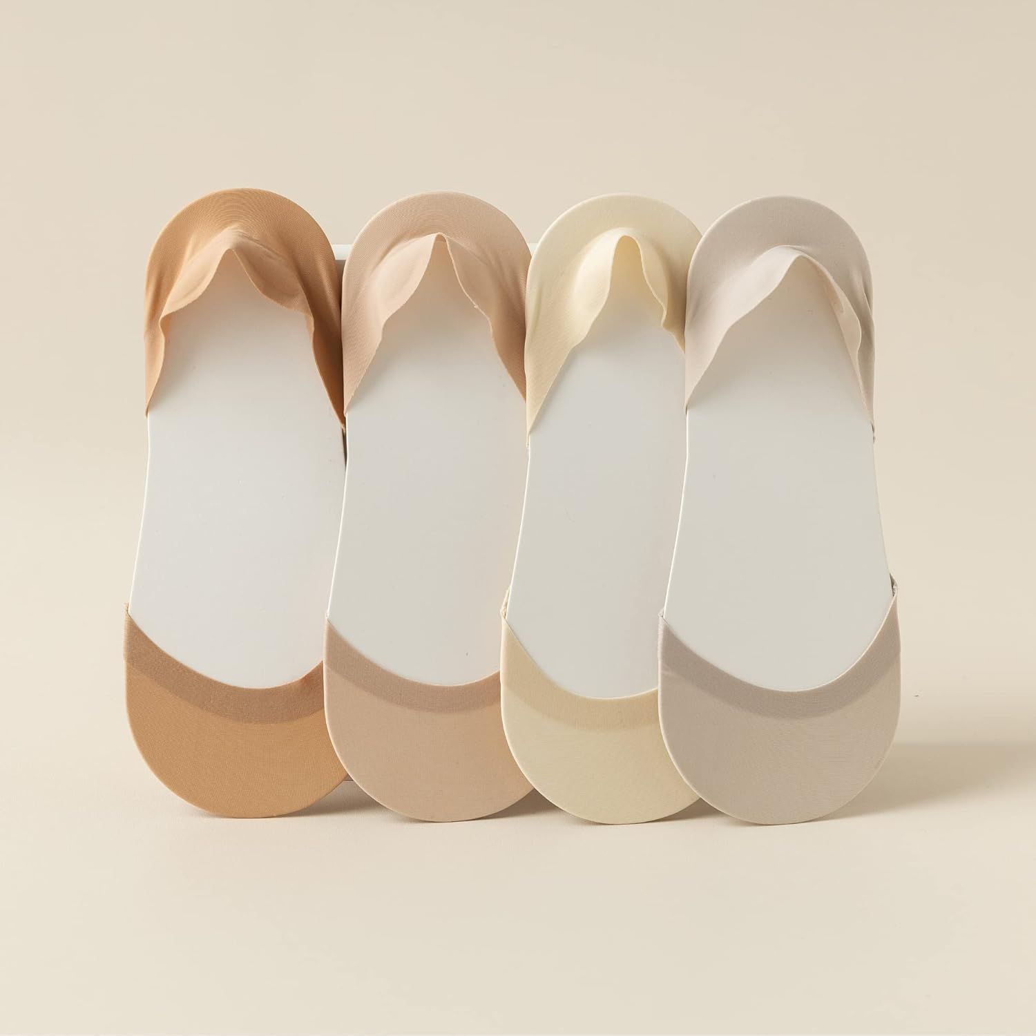 No Show Socks or lats Heels Pumps Loers Low Cut Non-Slip Invisible Liner Socks or Women by - Image 7
