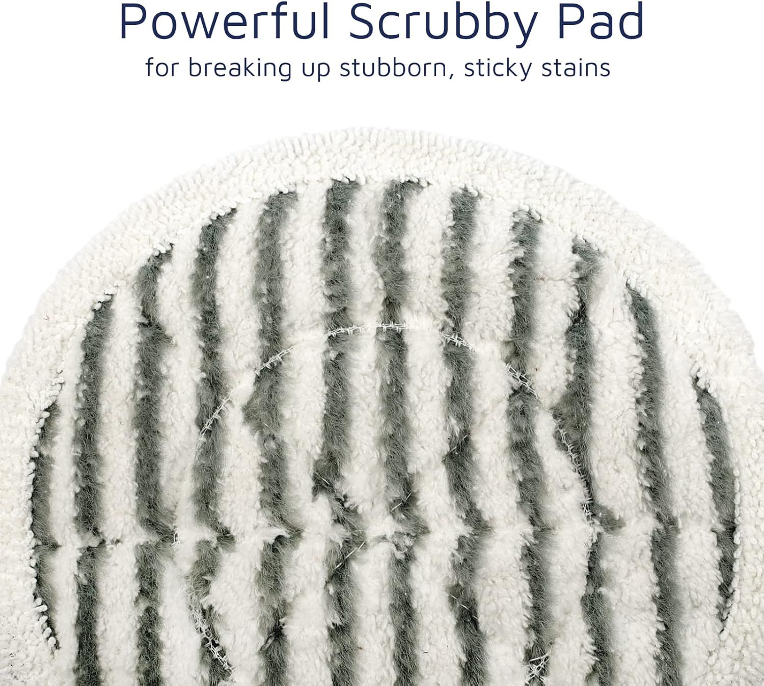 Steam & Scrub Mop Pads or Shark S8201 S8001 S7001 S7201 S7000AMZ S7000 S7005 S7020 S7001C Steam & Scrub Mop Dirt Grip Steam Mop Replacement Pads - Image 2