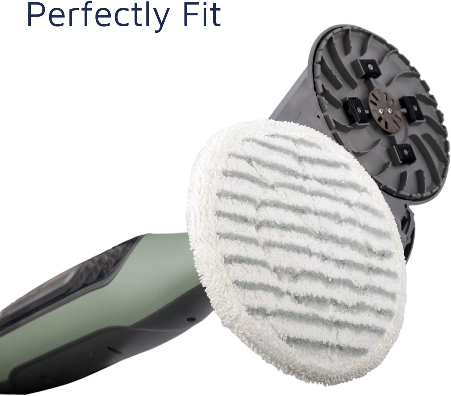 Steam & Scrub Mop Pads or Shark S8201 S8001 S7001 S7201 S7000AMZ S7000 S7005 S7020 S7001C Steam & Scrub Mop Dirt Grip Steam Mop Replacement Pads - Image 3