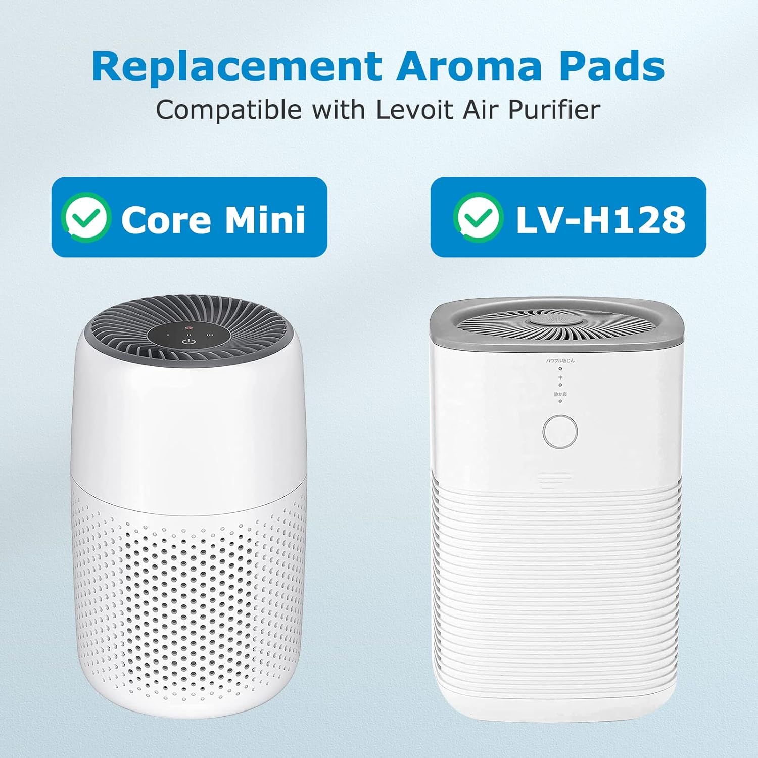 30 Pack Core Mini Aroma Pads Replacement or LEVOIT LV-H128 Essential Oil Replacement Aromatherapy Reill Pads Compatible with LEVOIT Core Mini/LV-H128 Air Puri-ier White - Image 4
