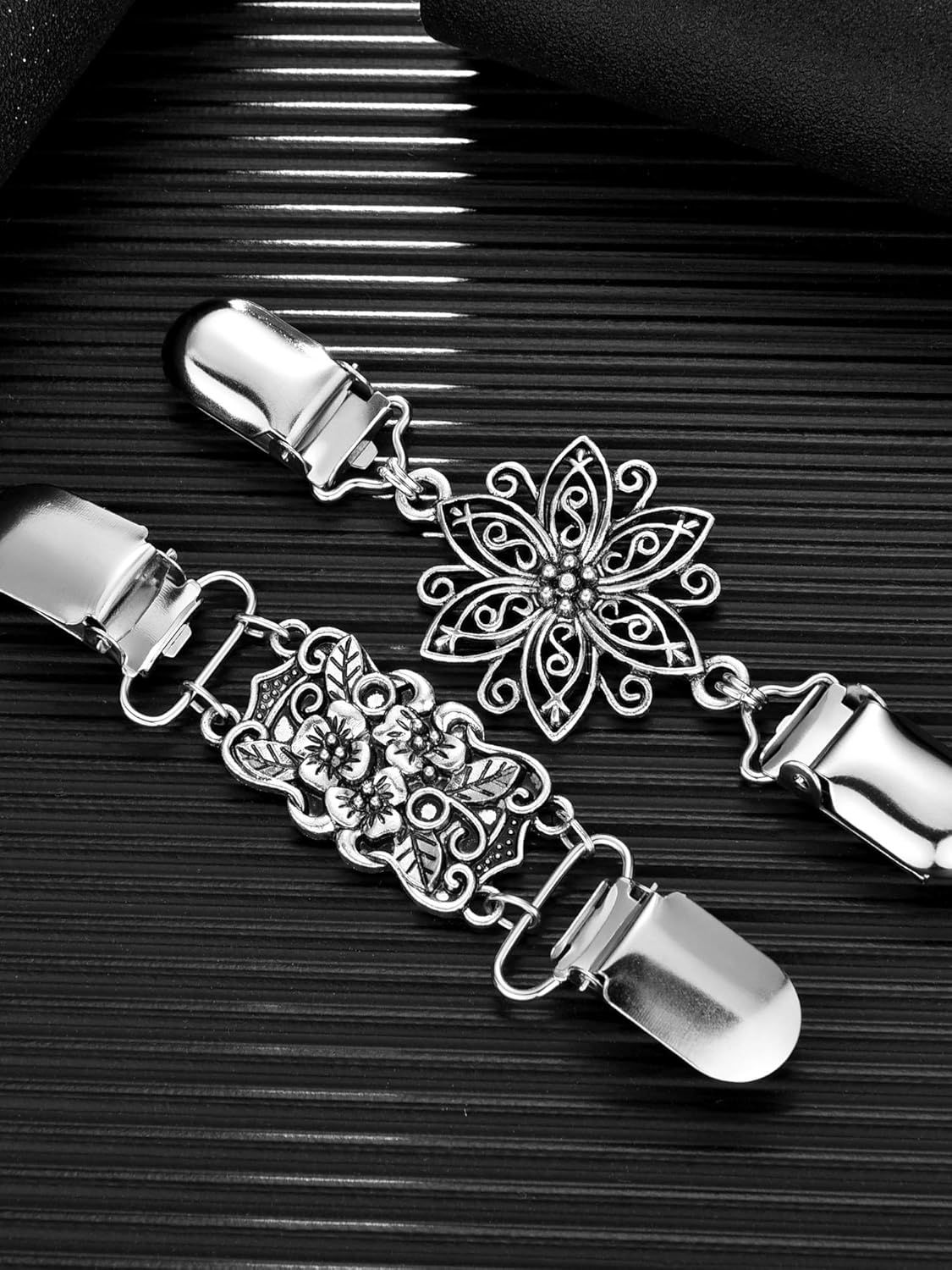 2 Pieces Retro Dresses Shirt Cinch Clips or Women Sweater Shawl Waist Clips or Cardigan Clothing - Image 5