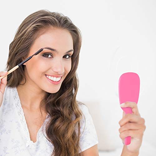 8 Pcs Small Handheld Hand Mirrors 1X Compact Travel Makeup Mirror 3.15 x 7.09 in Mini Handheld Cosmetic Kid Mirror or Girl DIY Crats Classroom Party avors (Blue,Green,Pink,Purple) - Image 6