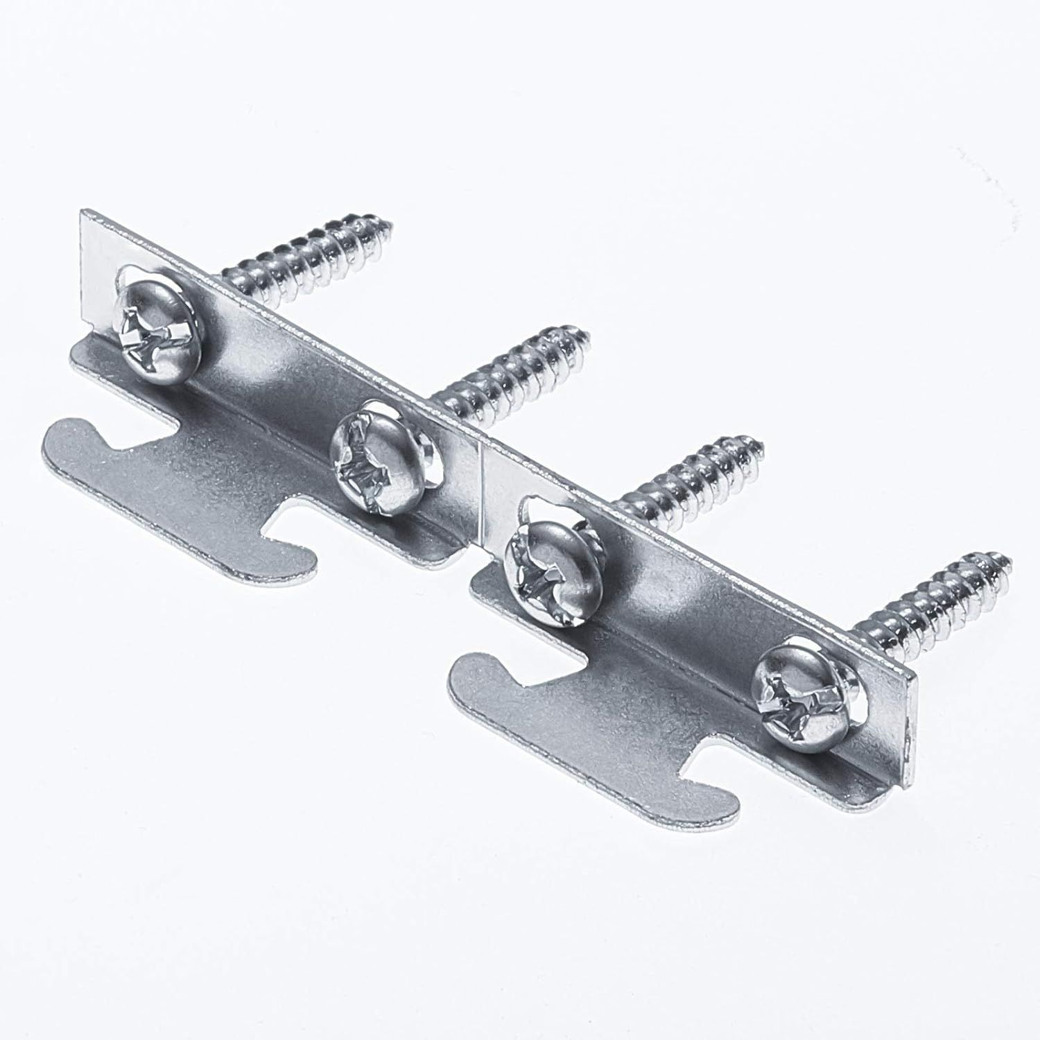 Curtain Rod Brackets & Hooks Accessories - Adjustable Sets with Screws & Support Hangers or Home & Kitchen (10 Sets) - Image 4