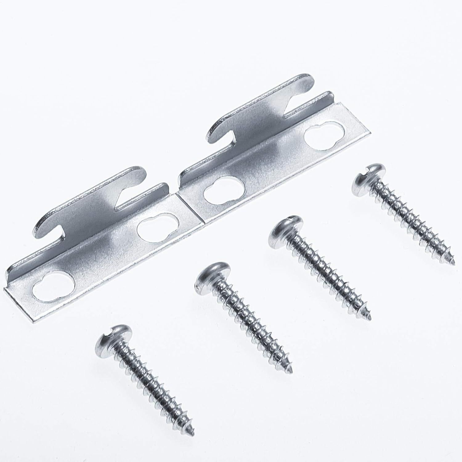 Curtain Rod Brackets & Hooks Accessories - Adjustable Sets with Screws & Support Hangers or Home & Kitchen (10 Sets) - Image 5