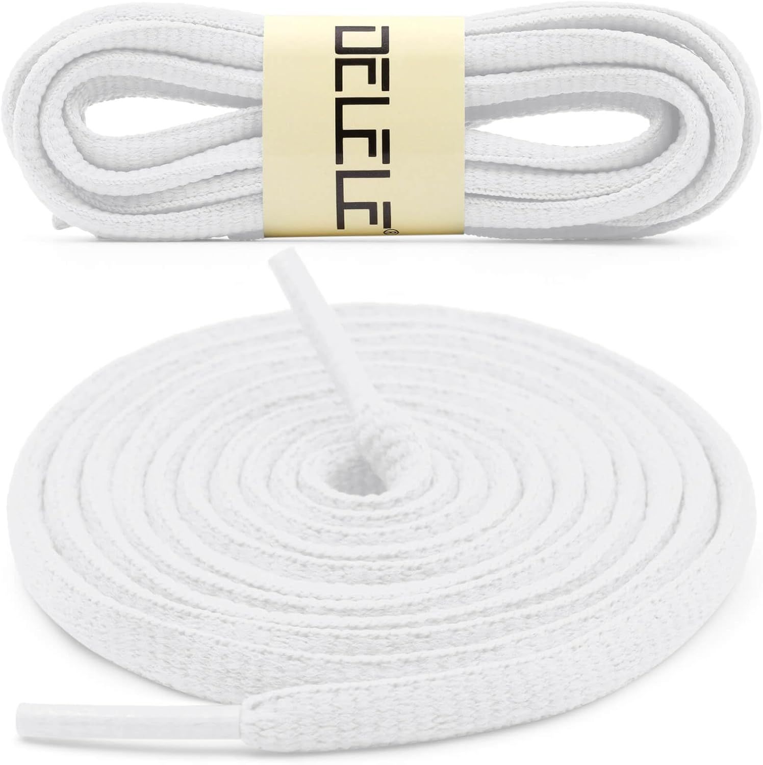 2Pair Oval Shoes laces 42 Colors Hal Round 1/4