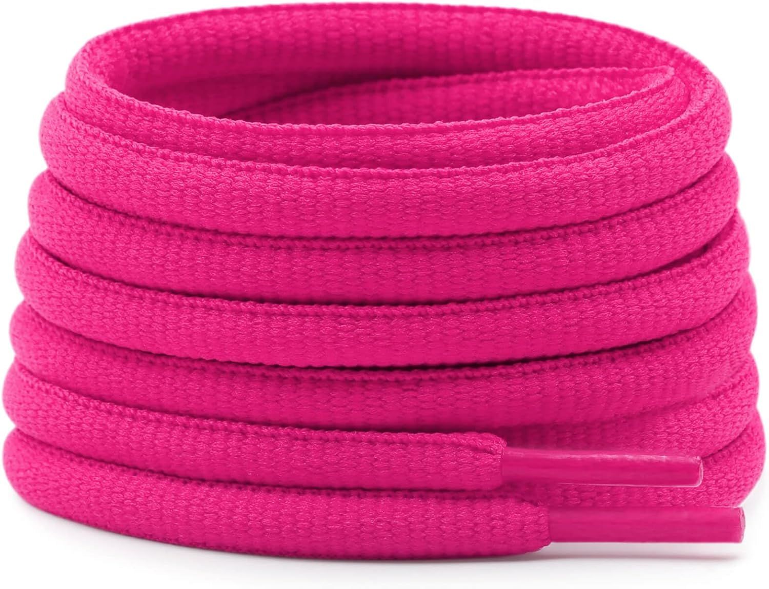 Oval Athletic Shoelaces Thick 4MM Hal Round Shoe Laces Strings 2 Pair - Image 1