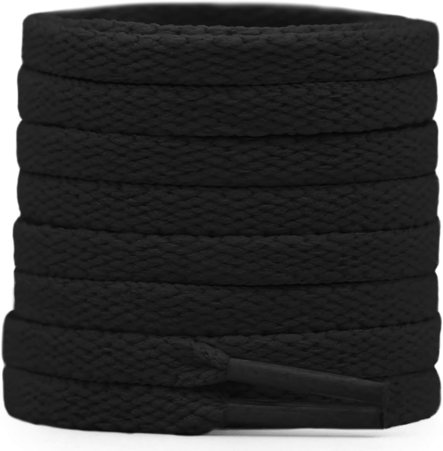 lat Shoe Laces or Sneakers: 6/25 inch Narrow Athletic Shoelaces 2 Pair - Image 1