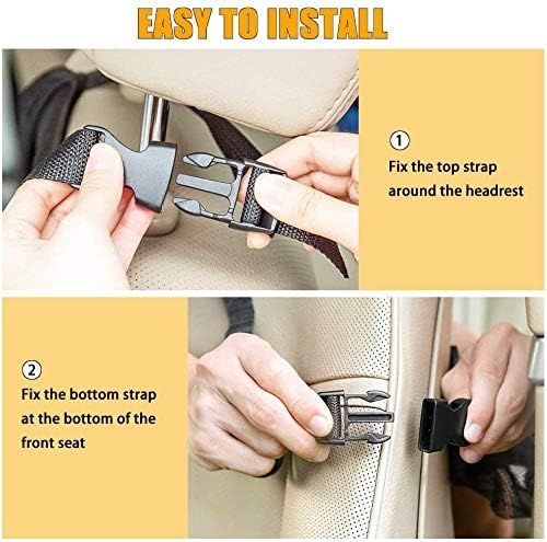 Car Backseat Organizer with 10