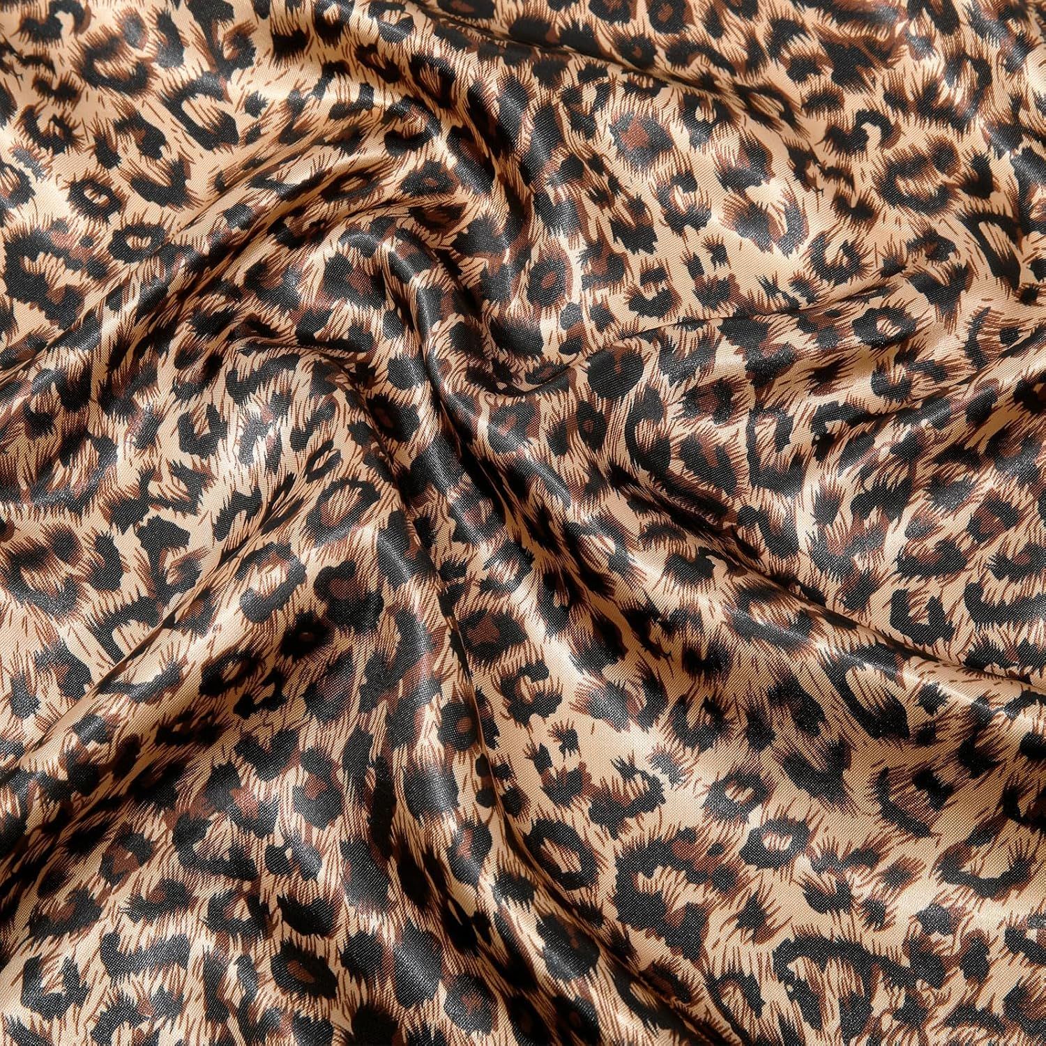 35” Large Satin Square Head Scar - 2Pcs Silk Like loral Head Scarves Square Satin Hair Scar Bandanas or Women - Image 6