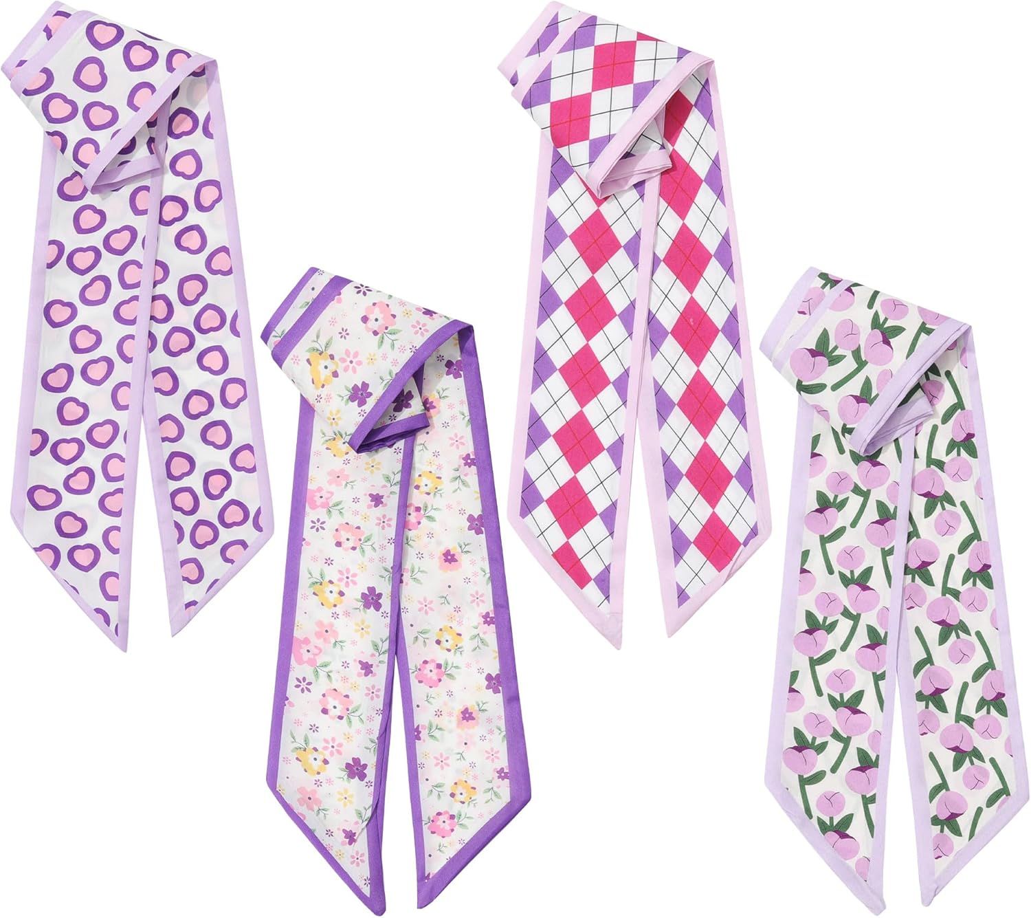 4Pcs Twilly Scar or Handbags 5.9
