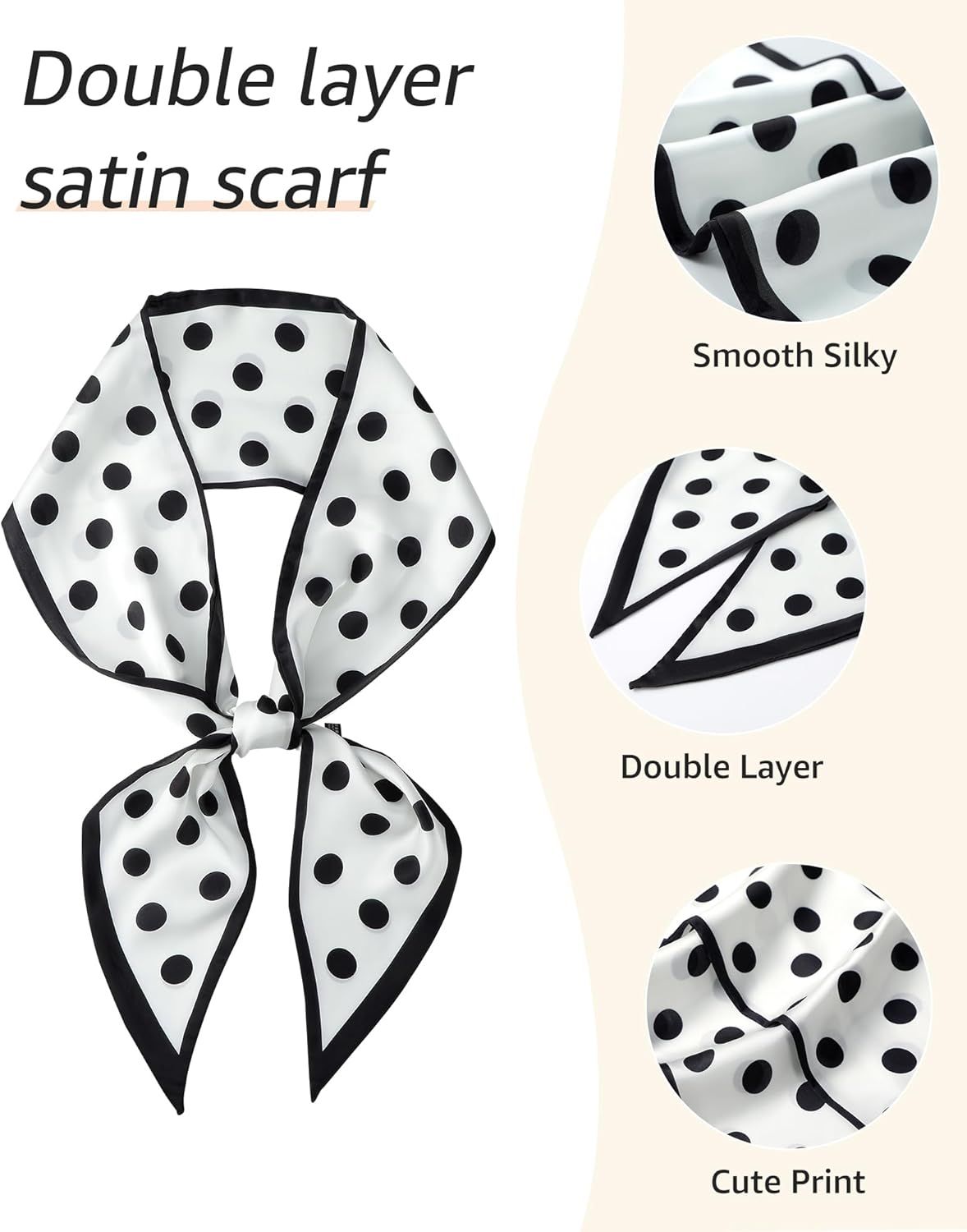 Long Silk eel Scar Women Hair Scar Satin Neck Scar Tie Bandana Headband Scar Edge Wrap Head Scar Purse Handbags - Image 2
