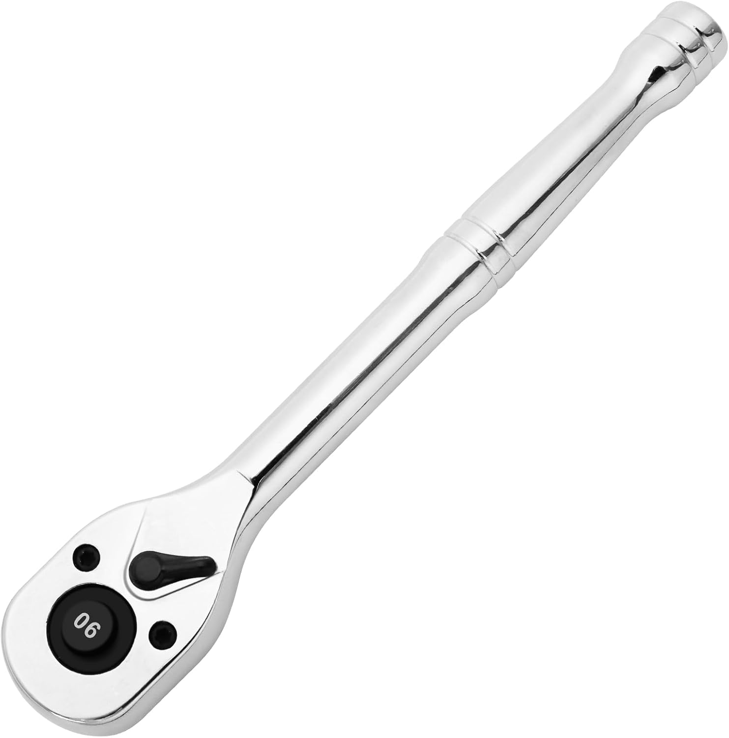 Biaungdo 1/4 Inch Drive Ratchet, 90-Tooth Reversible Quick-release Ratchet Wrench, Chrome Alloy Socket Wrench - Image 7