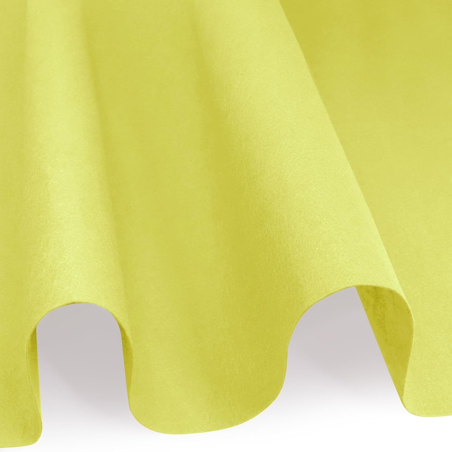 Biaungdo Yellow Felt Fabric Sheet, 18 x 36 Inch Wide 1mm Thick Felt Sheets, Soft Acrylic Craft Felts Liners for DIY Sewing Arts Crafts Drawer Jewelry Box - Image 1