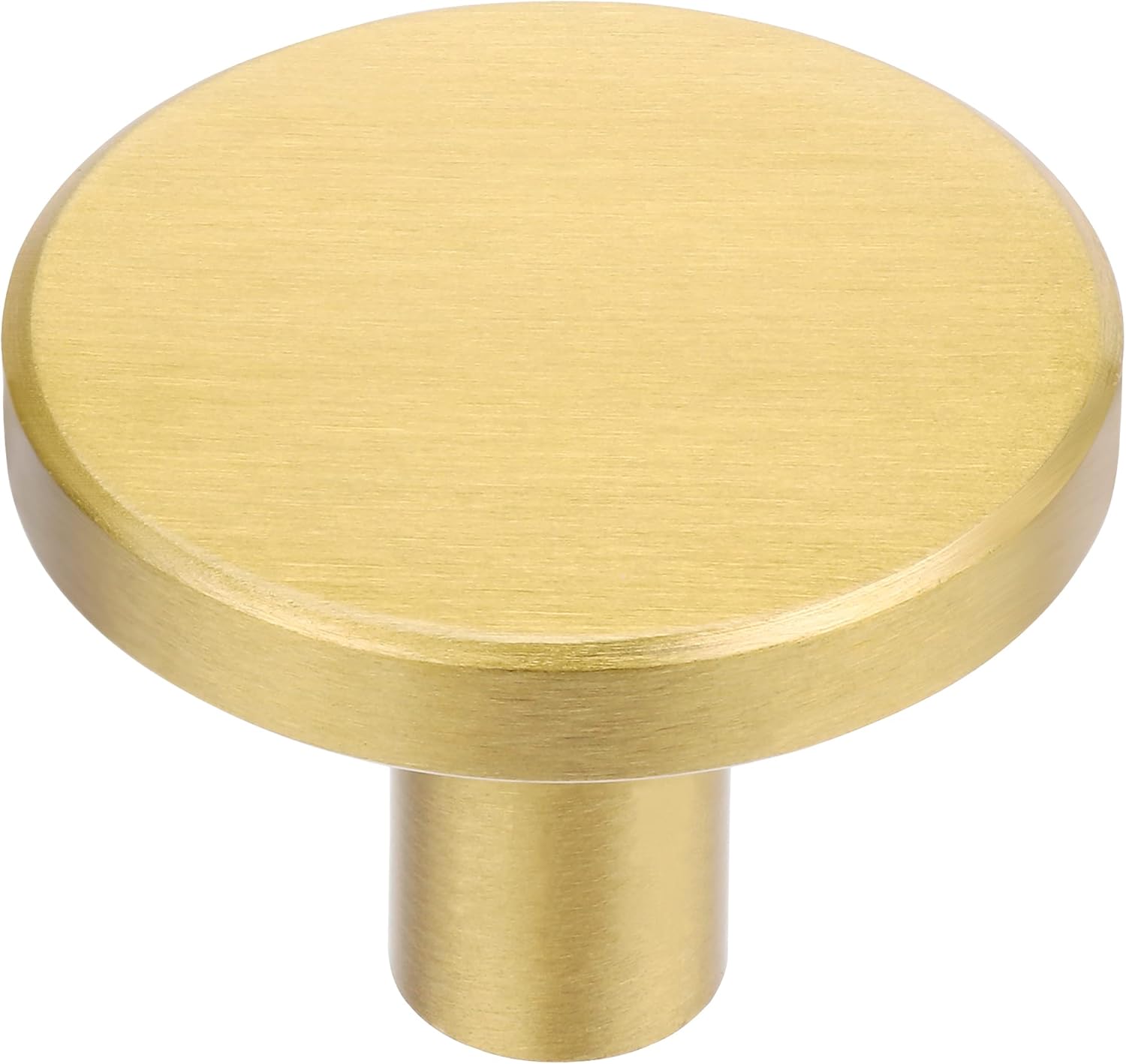 2 Pack Clover Shape Drawer Pulls Solid Brass Stylish Kitchen Cabinet Modern Brushed Gold Trefoil Dresser Knobs Door Window Pull Handles Cabinet Hardware for Cupboard Pulls with Screws - Image 1