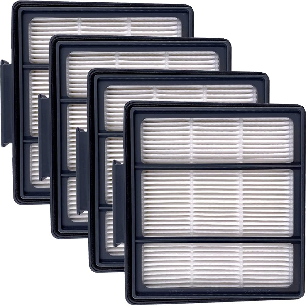 Dttery 4 Pre-Motor Filters Replacement for Shark AV751 AV752 AV753 AV970 AV1002AE AV1010AE AV2001WD RV761 RV850 RV871 RV100AE R101AE RV1001AE RV2001WD AI EZ IQ ION Robot Vacuum Model RVFFK950 - Image 1