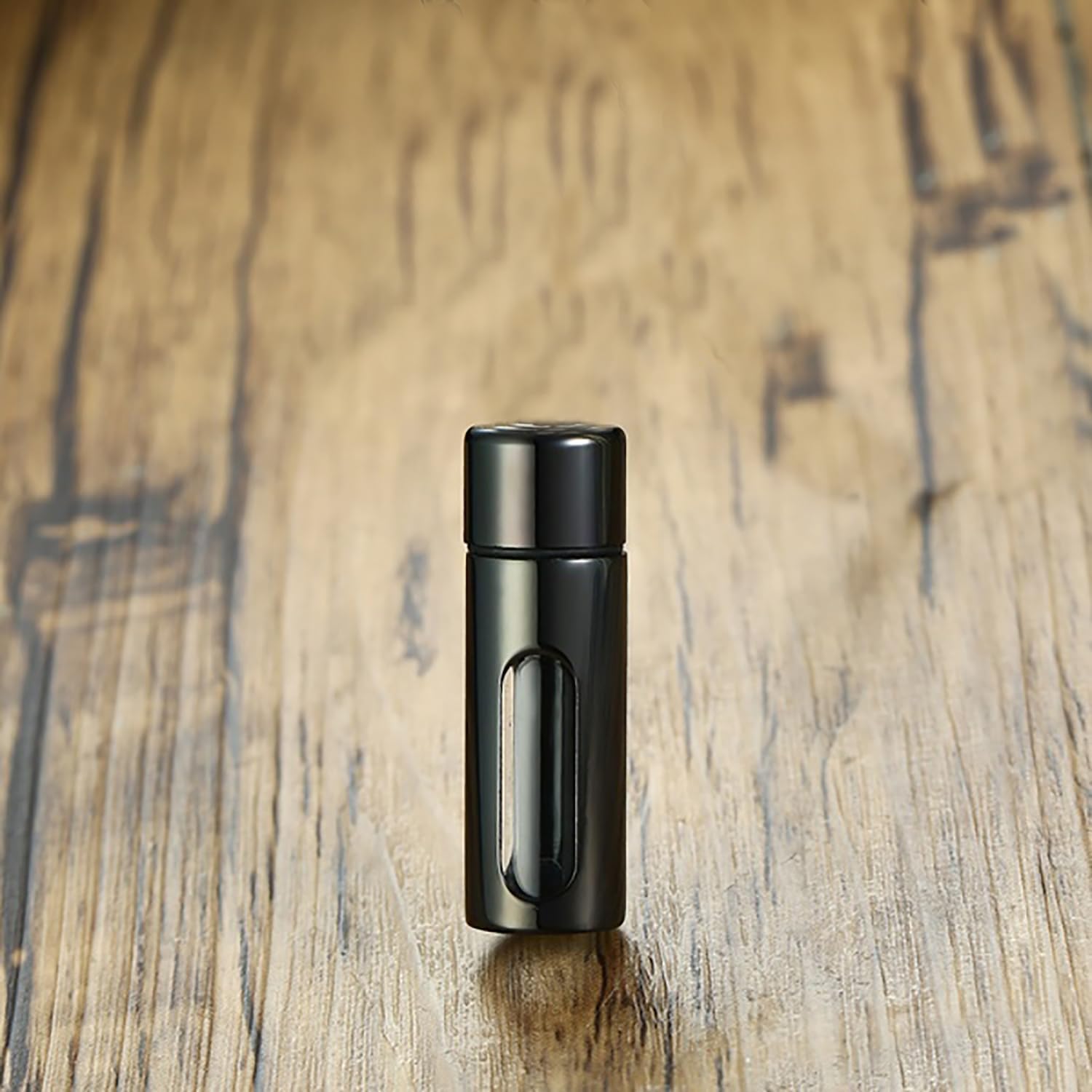 Portable Stainless Steel Glass Container Tube Urn Keepsake Cremation Ashes Memorial Pendant for Men Women - Image 4