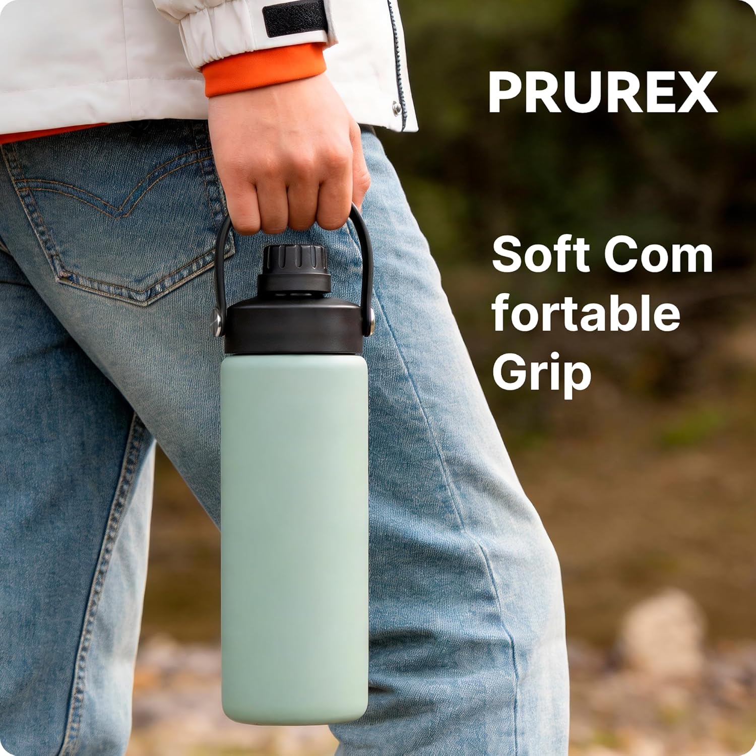 Spout Lid for Simple Modern Water Bottle 14oz 18oz 24oz 32oz, Replacement Chug Lid for Simple Modern Summit Bottle, One-Handed Operation, Leak-Proof & Durable (2 Pack) - Image 2