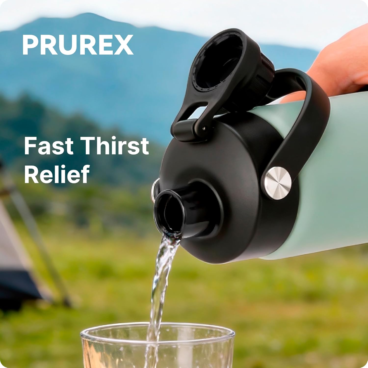 Spout Lid for Simple Modern Water Bottle 14oz 18oz 24oz 32oz, Replacement Chug Lid for Simple Modern Summit Bottle, One-Handed Operation, Leak-Proof & Durable (2 Pack) - Image 7