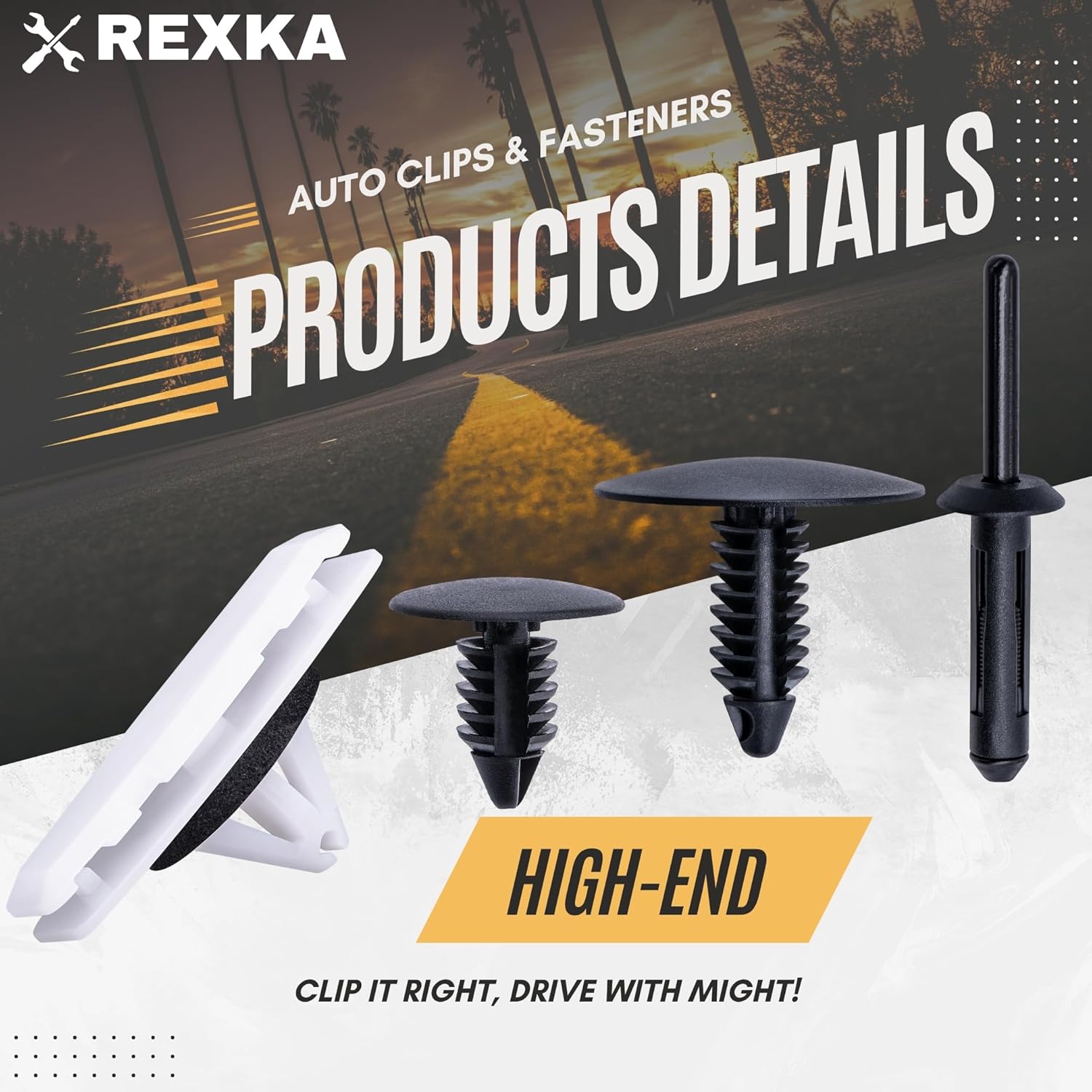 Rexka 80pcs Fender Flare Hardware Kits for Jeep Wrangler JL 2018-2024 Jeep Gladiator 2020-2023 JT Ram 1500 68526185AA 6506007AA 6506293AA 6505411AA Jeep Fender Clips - Image 3