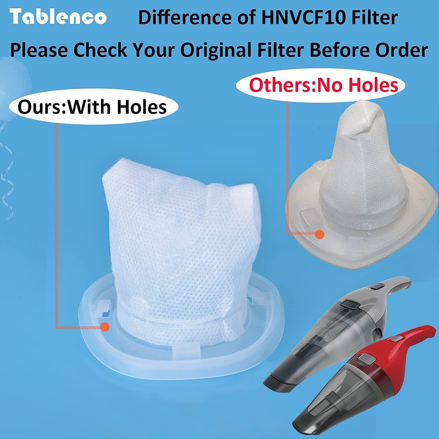 HNVC10 Replacement ilters, Compatible with Black and Decker Dustbuster Hand Vacuums HNVC215B10, HNV215B12, HNVC215BW52, HNVC115J06, HNVC115B22, HNVC220BCZ01, HNVC220BCP07 ilter (6 Pack) - Image 6