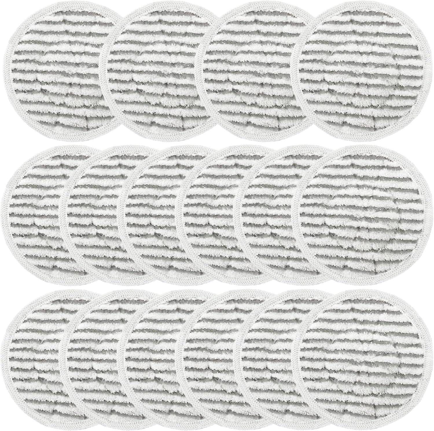 16 Pack S7001 Pads Replacement Steam Mop Pads or Shark S7001 S8201 S7201 S7000AMZ S8001 S7000 S7005 S7020 Series Steam Mop Pads,Steam & Scrub All-in-One Scrubbing Mop Pads,Compare Part #:XKITP7000 - Image 1