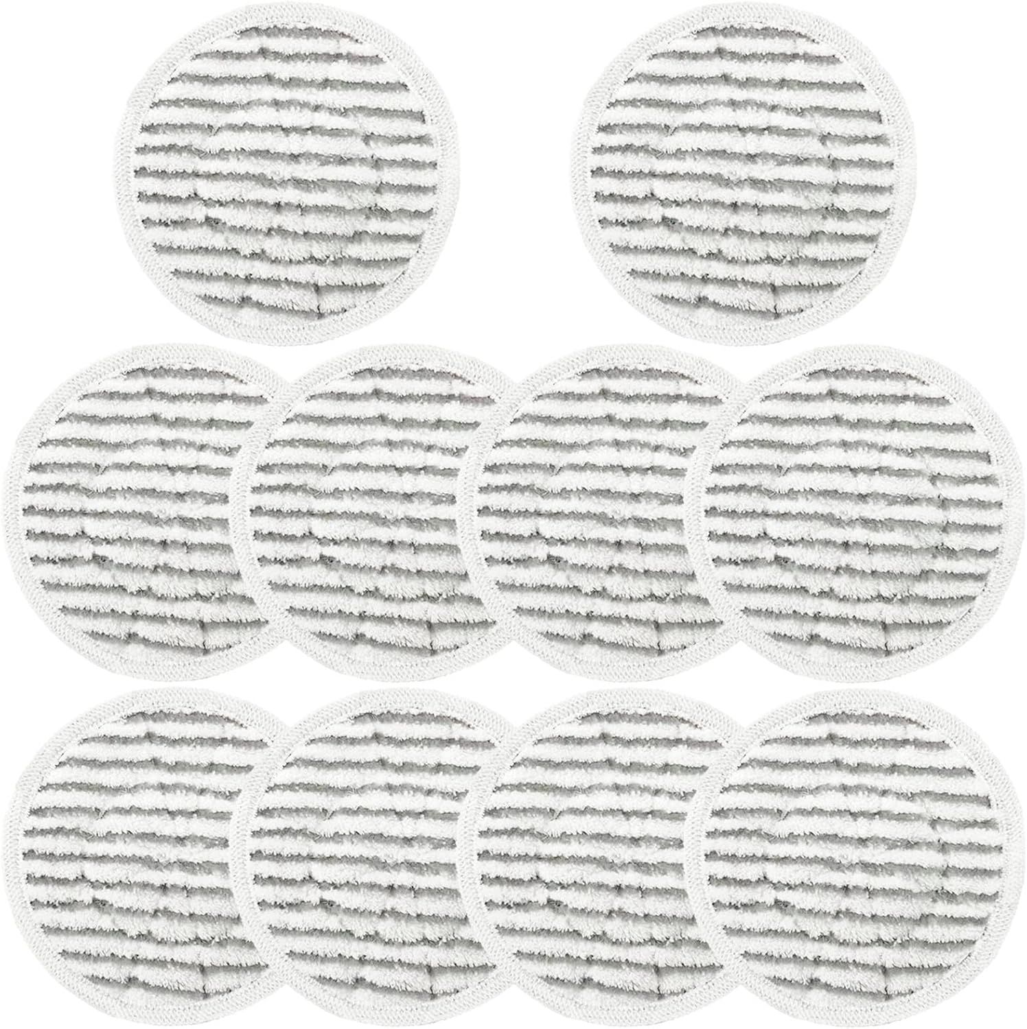 10 Pack S7001 Pads Replacement Steam Mop Pads or Shark S7001 S8201 S7000AMZ S8001 S7000 S7001TGT S7201 S7005 S7020 Series Steam Mop Pads Steam & Scrub All-in-One Scrubbing Mop Pads Part #: XKITP7000 - Image 1