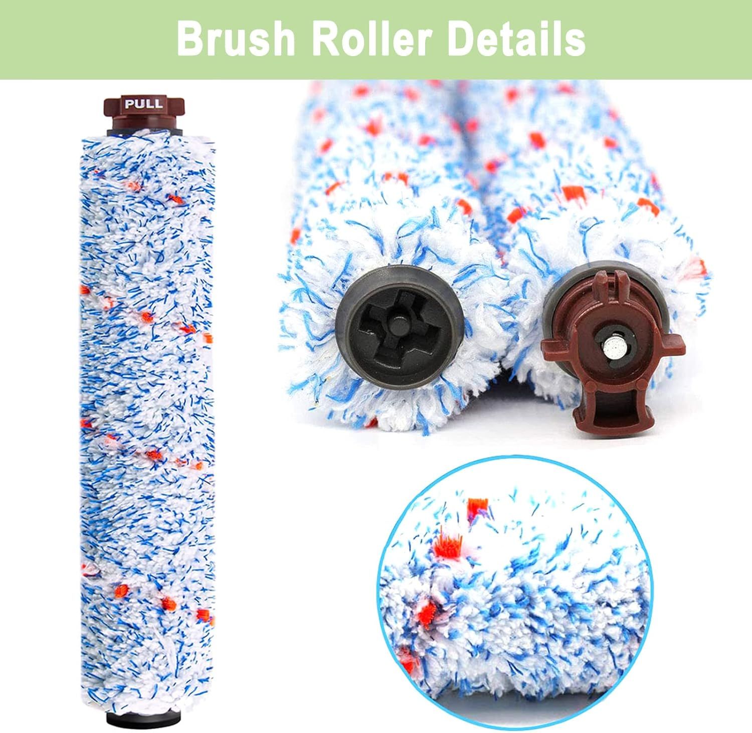 8 Pack Replacement Parts Compatible with Bissell CrossWave 1785 2306 3888A Vacuum Cleaner 4 Pack Multi-Surace Brush Roll 1868 4 Pack Vacuum ilter 1866 Compare to Part 1608683 160-8683 1608684 - Image 4