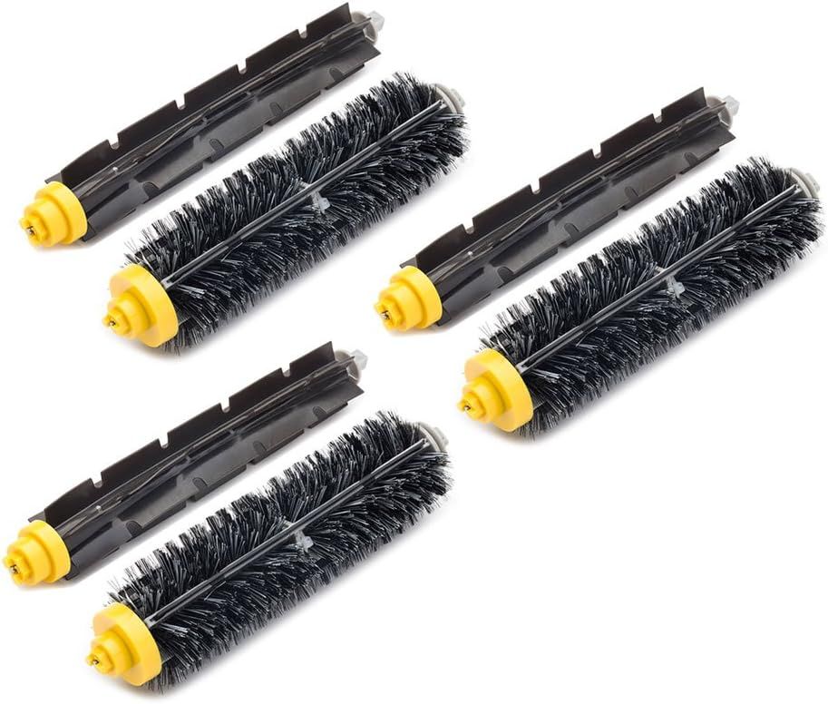 Replacement Bristle & lexible Beater Brush Compatible with iRobot Roomba 600 and 700 Series 614 618 630 635 640 645 650 652 655 660 665 670 671 675 680 690 692 694 695 760 770 780 790, 3-Pack. - Image 1