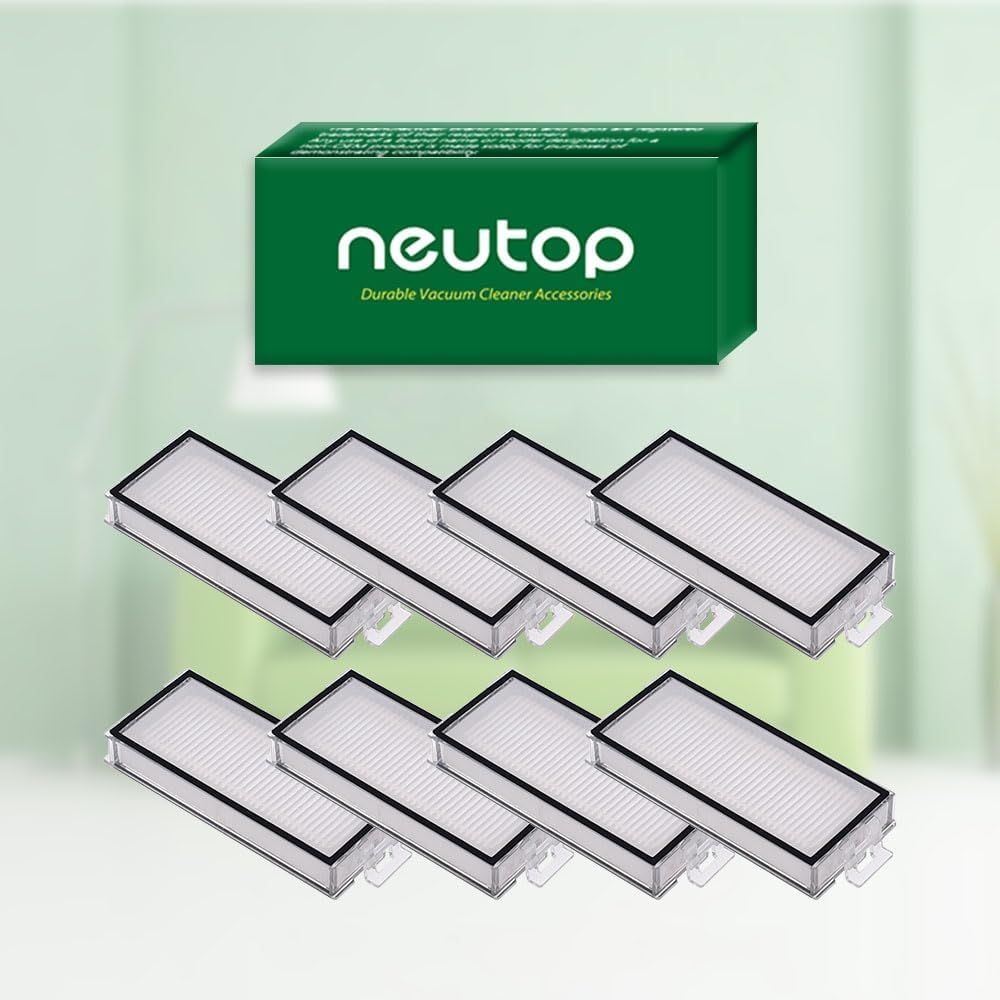 Replacement ilters Compatible with  Q5 Pro/Pro+/Max +, Q5 DuoRoller+, Q7, Q7+, Q7 Max/Max+, Q8 Max/Max+, Robot Vacuum and Mops, 8-Pack. - Image 6