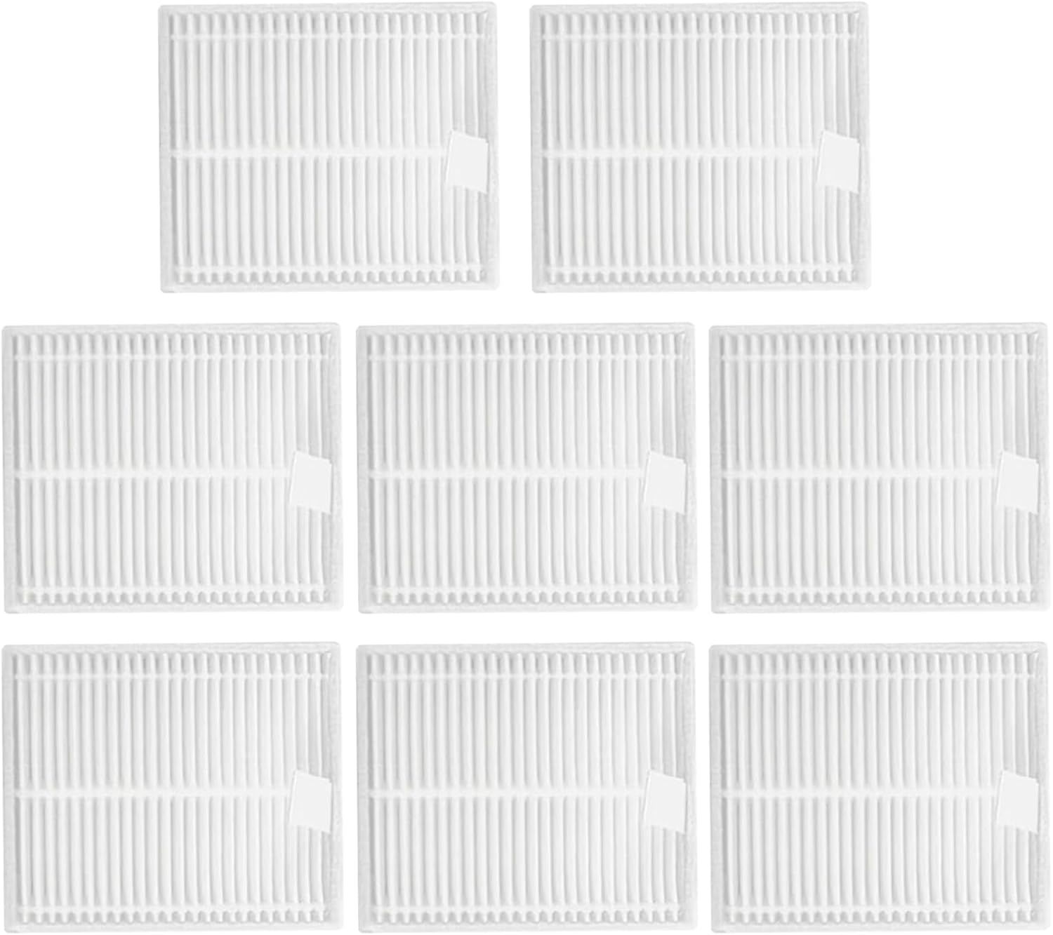 Replacement HEPA ilters Compatible with  Q7 M5+/Q7 L5+/Q7 M5/Q7 L5, Robot Vacuums Parts High-Eiency ilter Accessories, 8-Pack - Image 1
