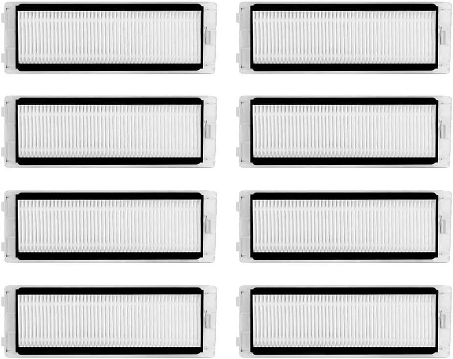 Replacement ilters Parts, Compatible with  Q Revo/Qrevo 2R3W, Robot Vacuums Cleaner Replacement Spare Parts Accessories, 8-pack. - Image 1