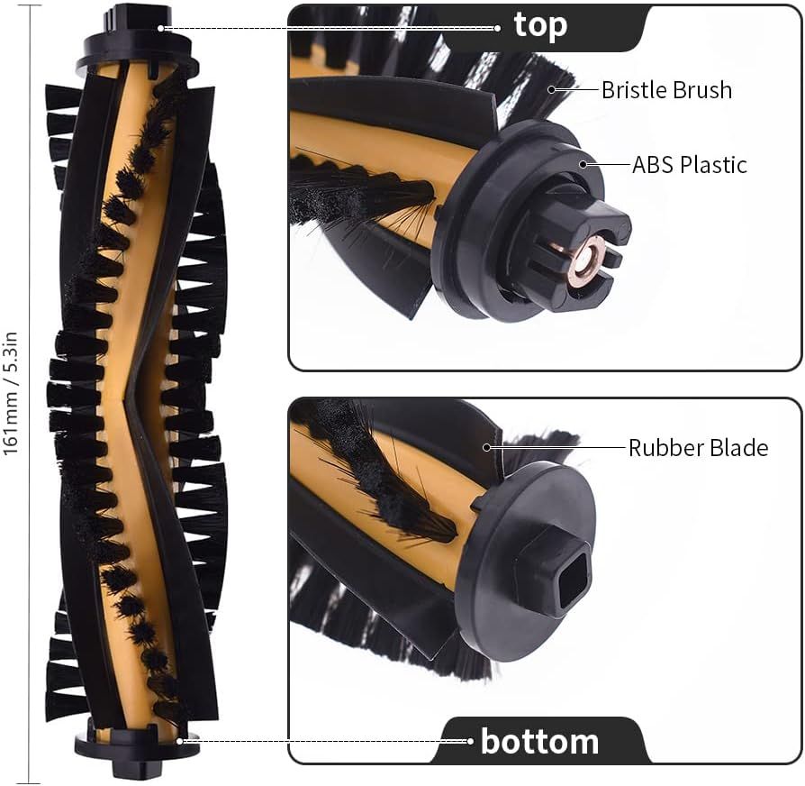 Replacement Accessories Kit Compatible or Ecovacs Deebot N79S N79 DN622 DN622.11 DN622.31 N79W N79se and Deebot 500 DC3G Robot Vacuum with 1 Roller Brush 3 ilter Sets 4 Side Brushes. - Image 4