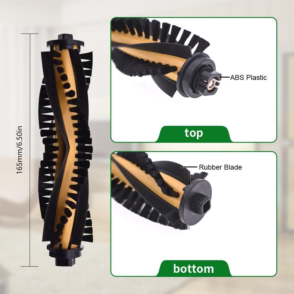 Brush Rollers Replacement Compatible with Ecovacs Deebot N79S N79 DN622 DN622.11 DN622.31 N79W N79se and Deebot 500 DC3G Robotic Vacuum Cleaners, 3-Pack. - Image 2