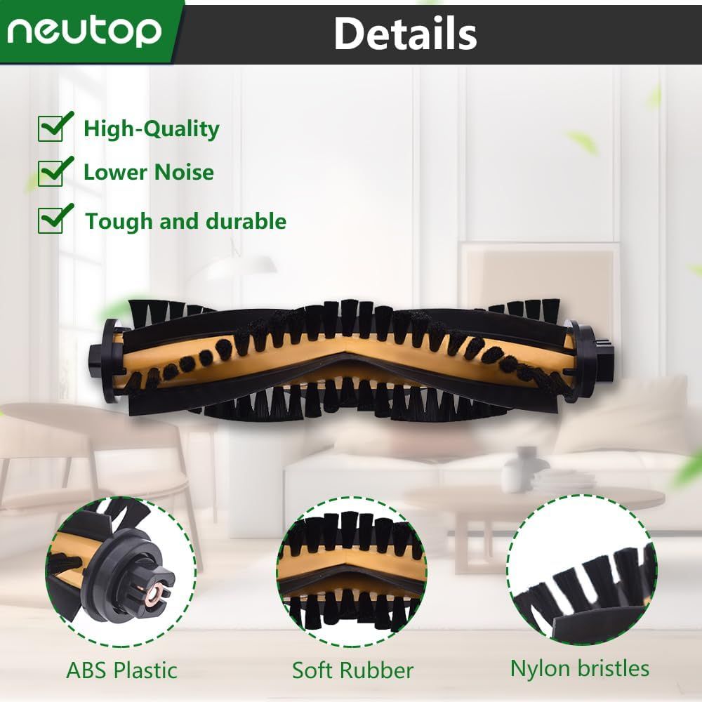 Brush Rollers Replacement Compatible with Ecovacs Deebot N79S N79 DN622 DN622.11 DN622.31 N79W N79se and Deebot 500 DC3G Robotic Vacuum Cleaners, 3-Pack. - Image 3